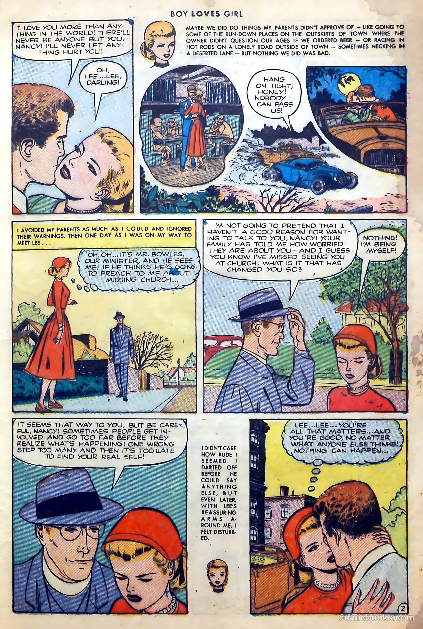 Boy Loves Girl #28 (1952, Lev Gleason Publications, Inc.) — page 13 of 37