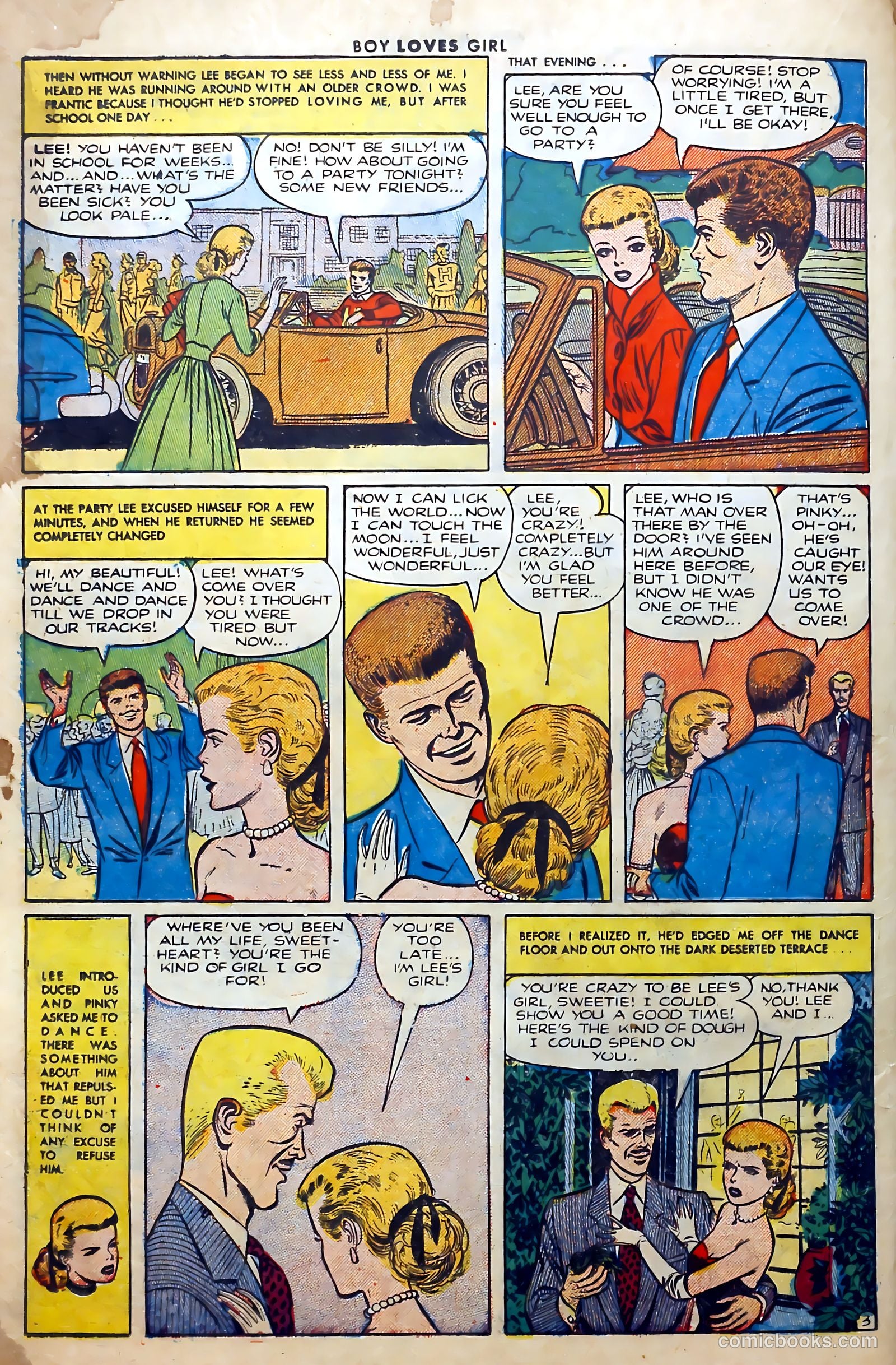 Boy Loves Girl #28 (1952, Lev Gleason Publications, Inc.) — page 14 of 37