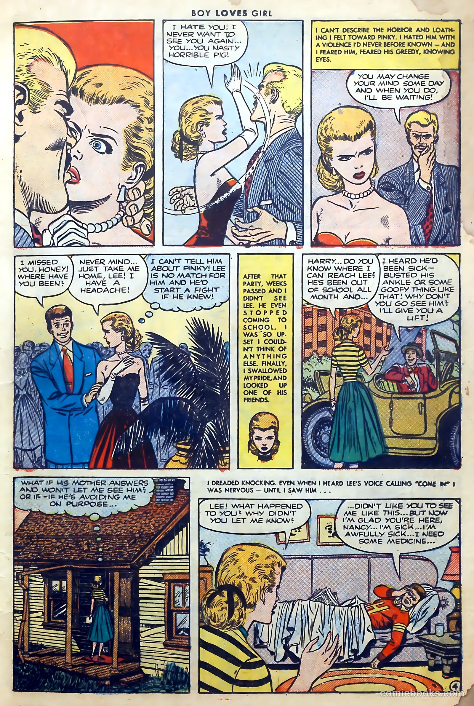 Boy Loves Girl #28 (1952, Lev Gleason Publications, Inc.) — page 15 of 37