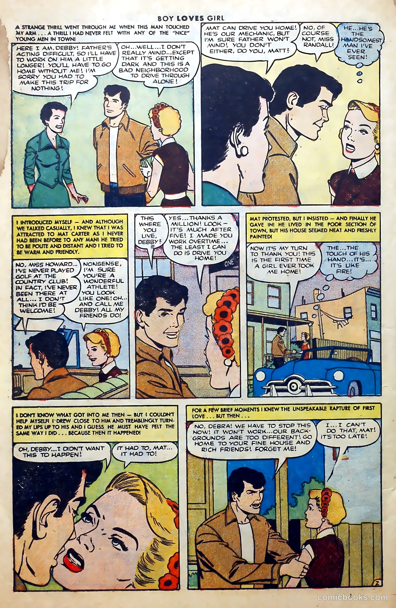 Boy Loves Girl #28 (1952, Lev Gleason Publications, Inc.) — page 22 of 37