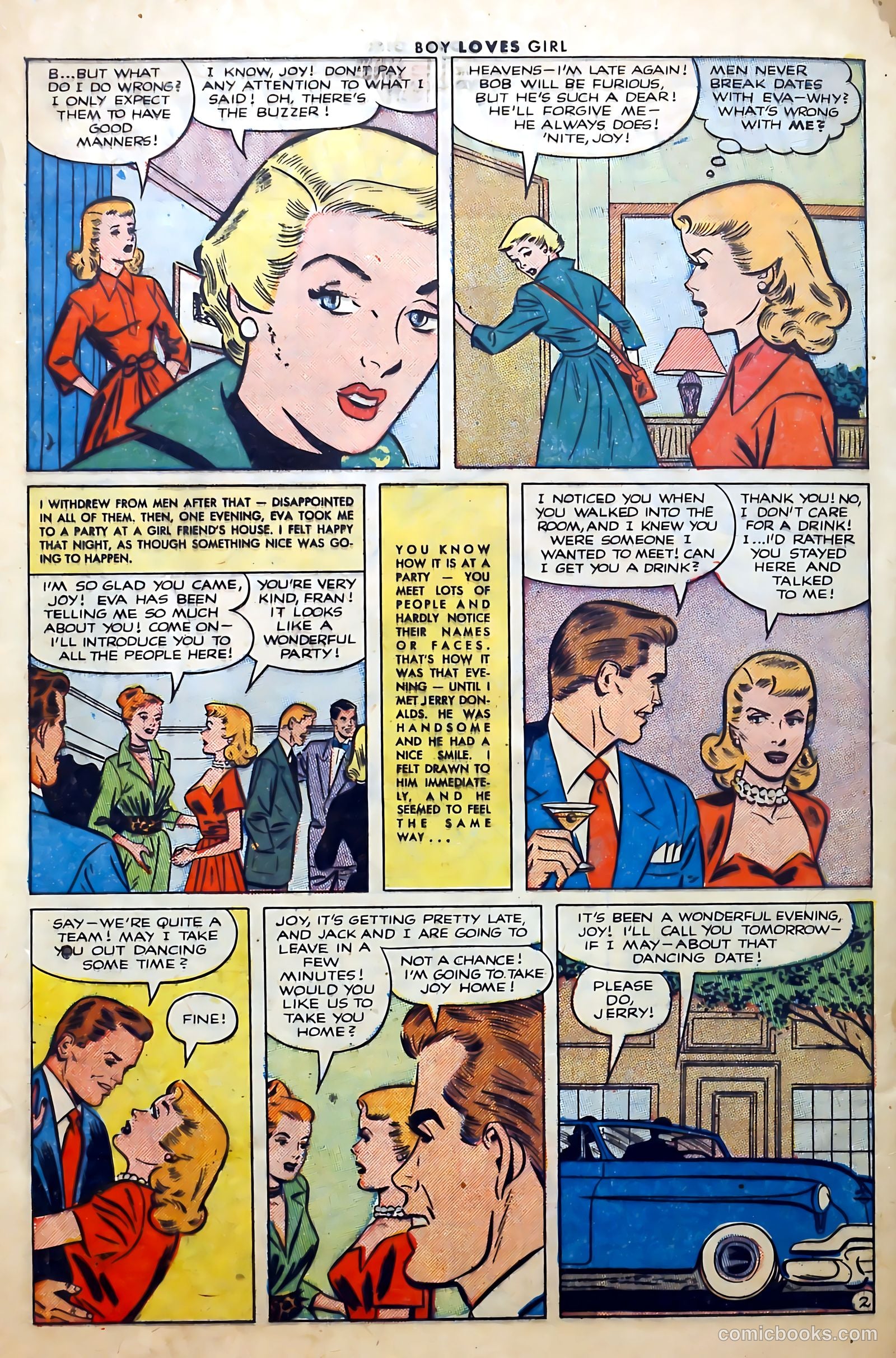 Boy Loves Girl #28 (1952, Lev Gleason Publications, Inc.) — page 28 of 37