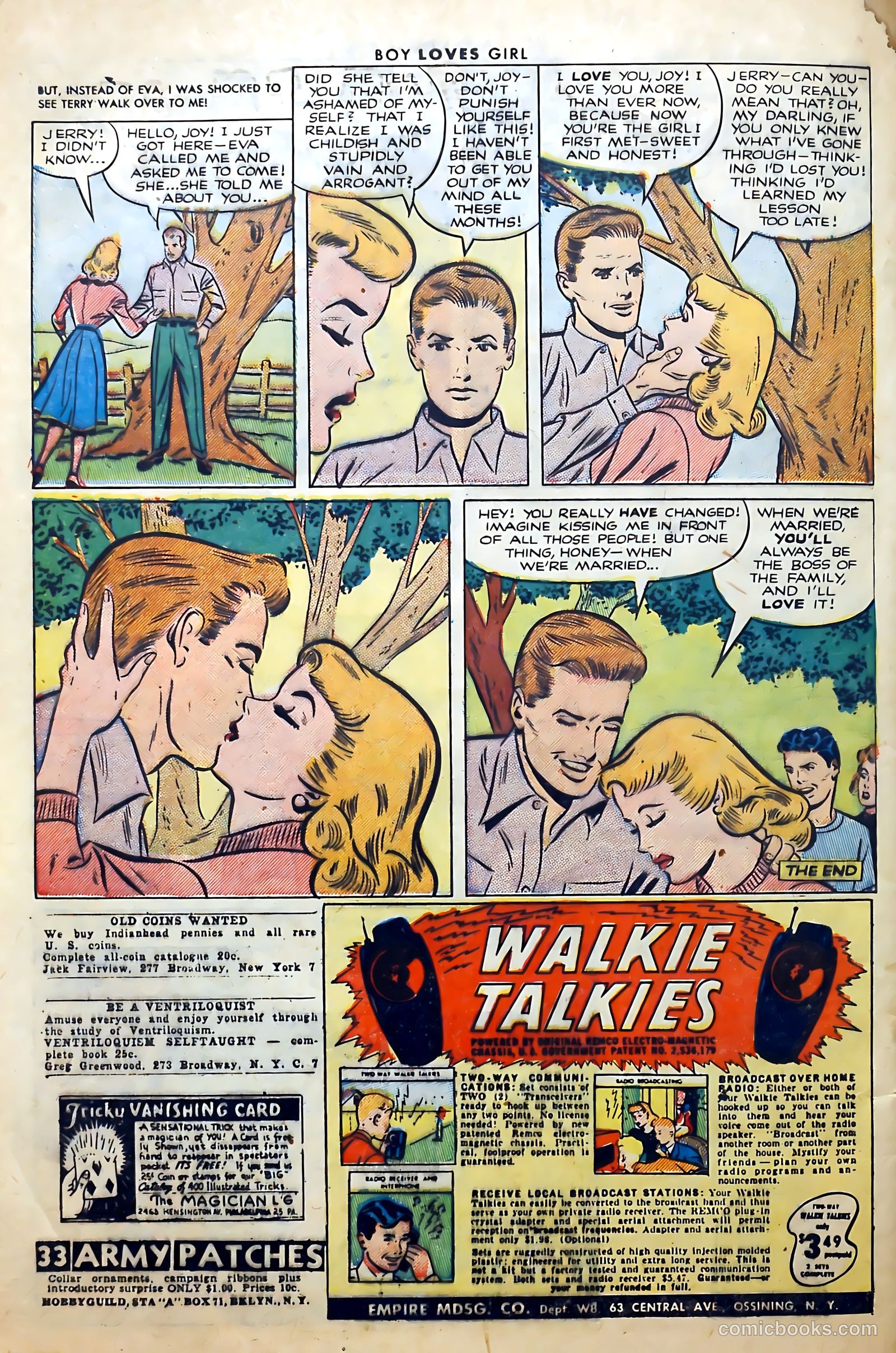 Boy Loves Girl #28 (1952, Lev Gleason Publications, Inc.) — page 32 of 37