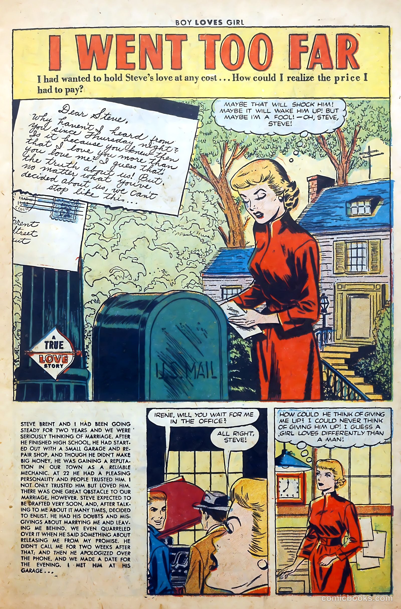 Boy Loves Girl #29 (1952) — page 11 of 37