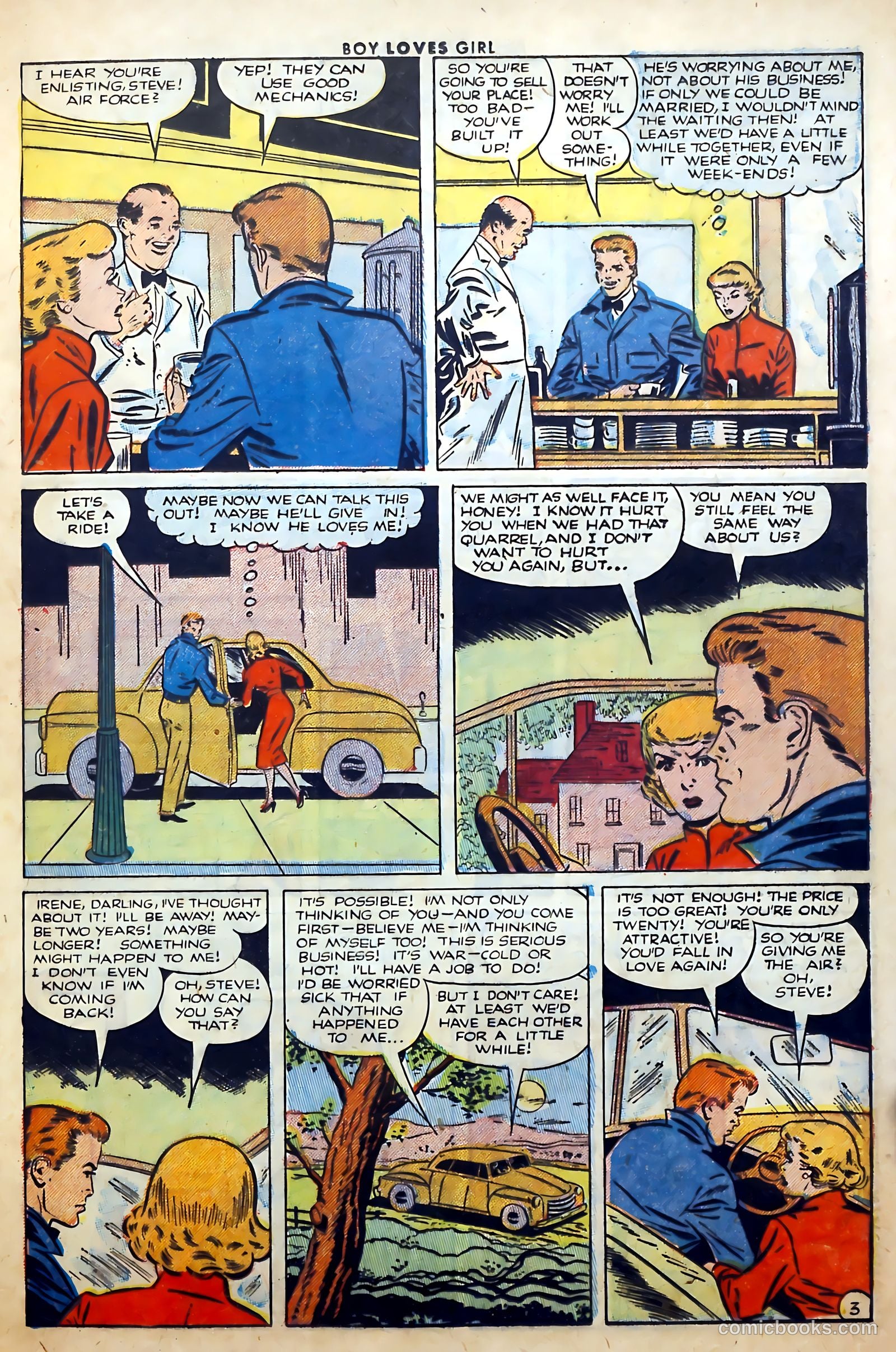 Boy Loves Girl #29 (1952) — page 13 of 37