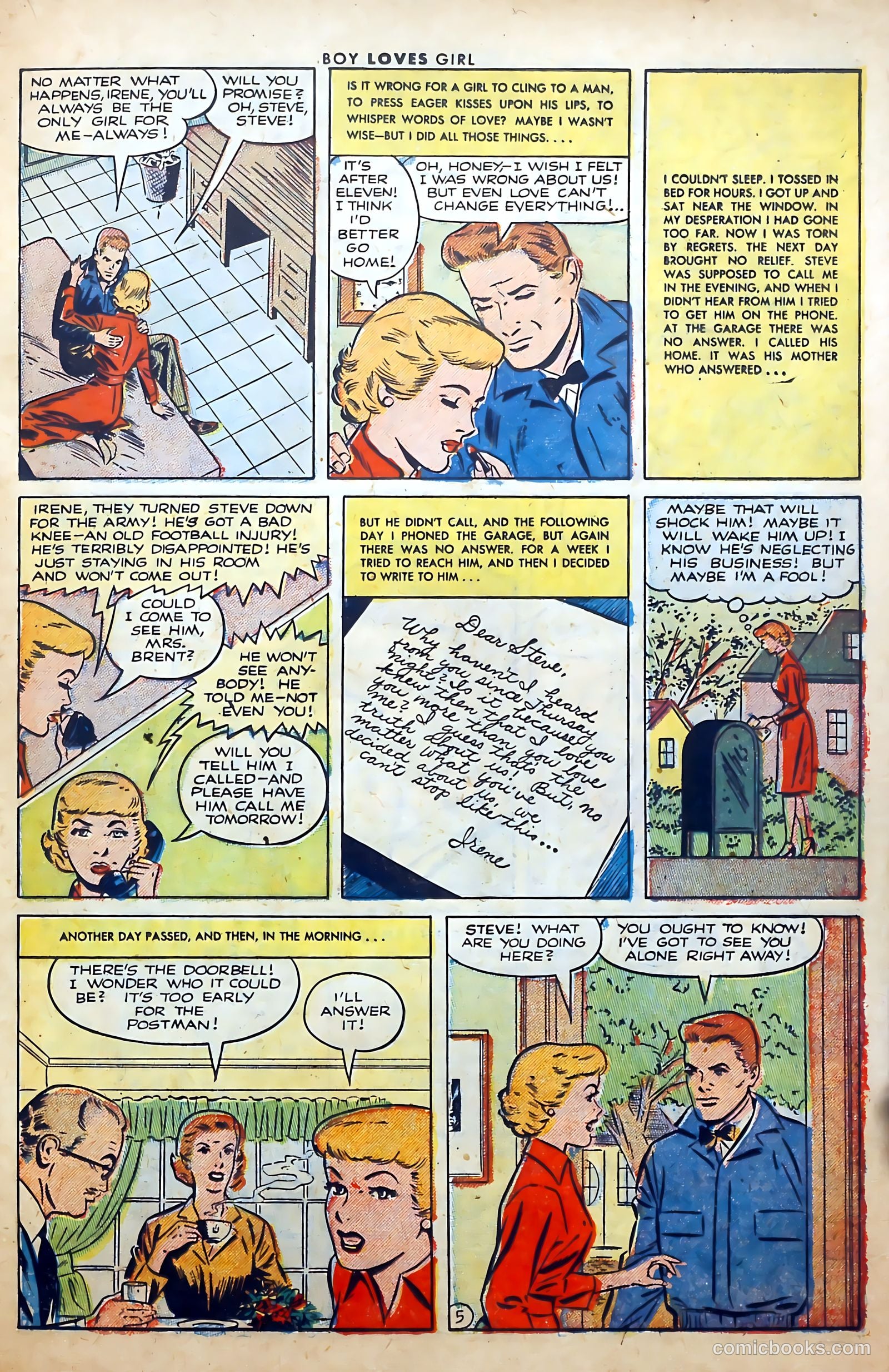 Boy Loves Girl #29 (1952) — page 15 of 37