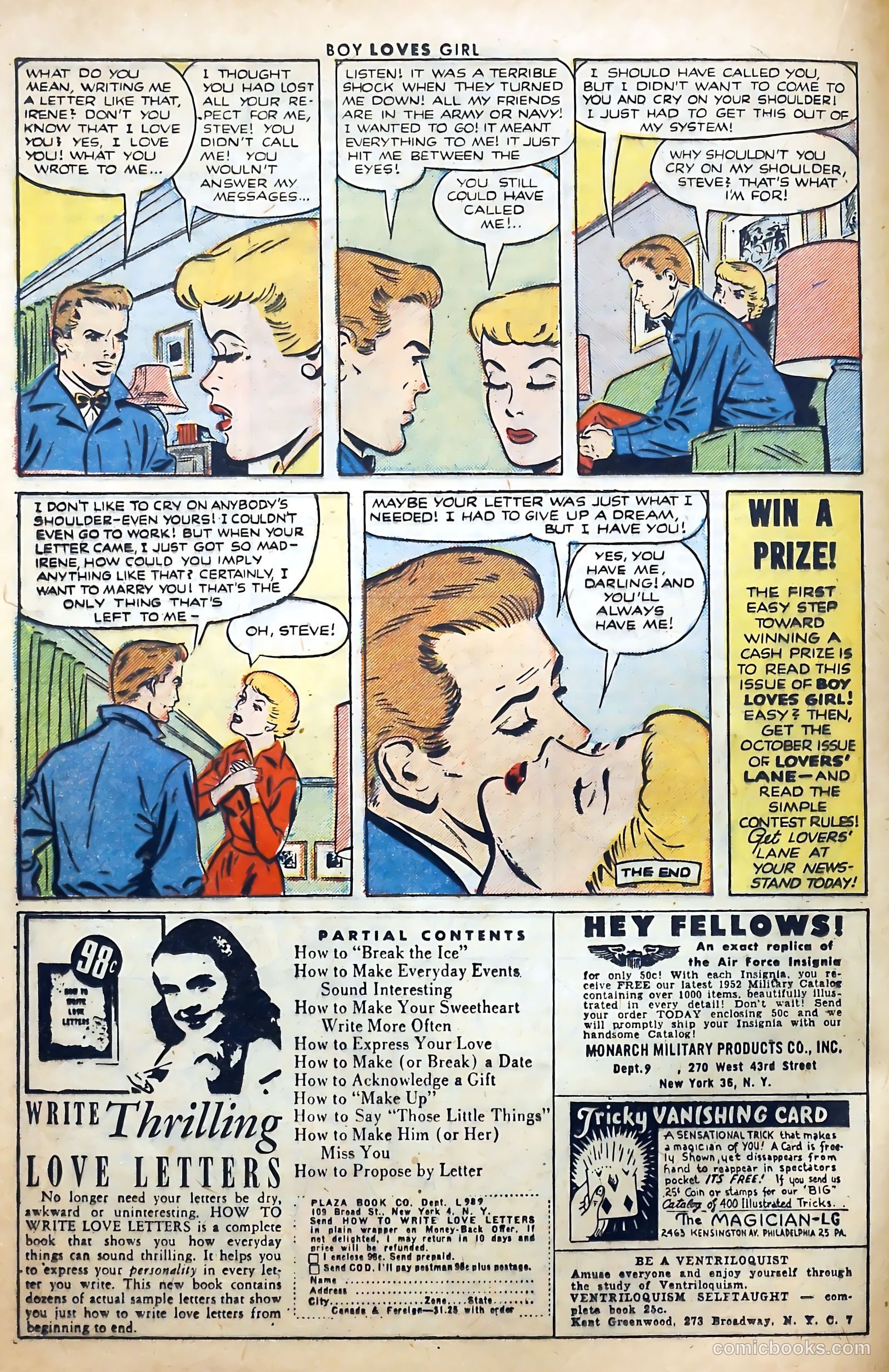 Boy Loves Girl #29 (1952) — page 16 of 37
