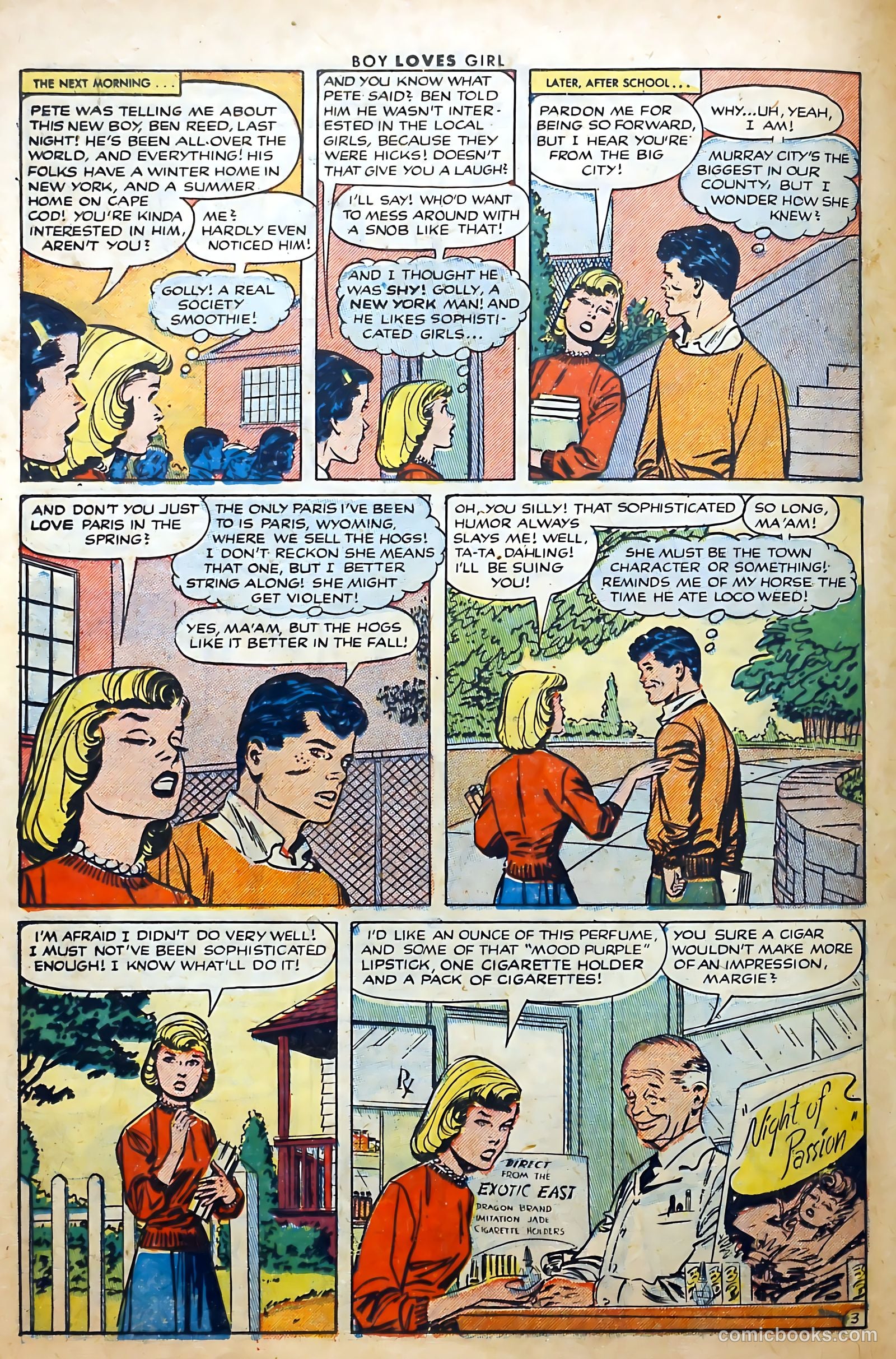 Boy Loves Girl #29 (1952) — page 22 of 37
