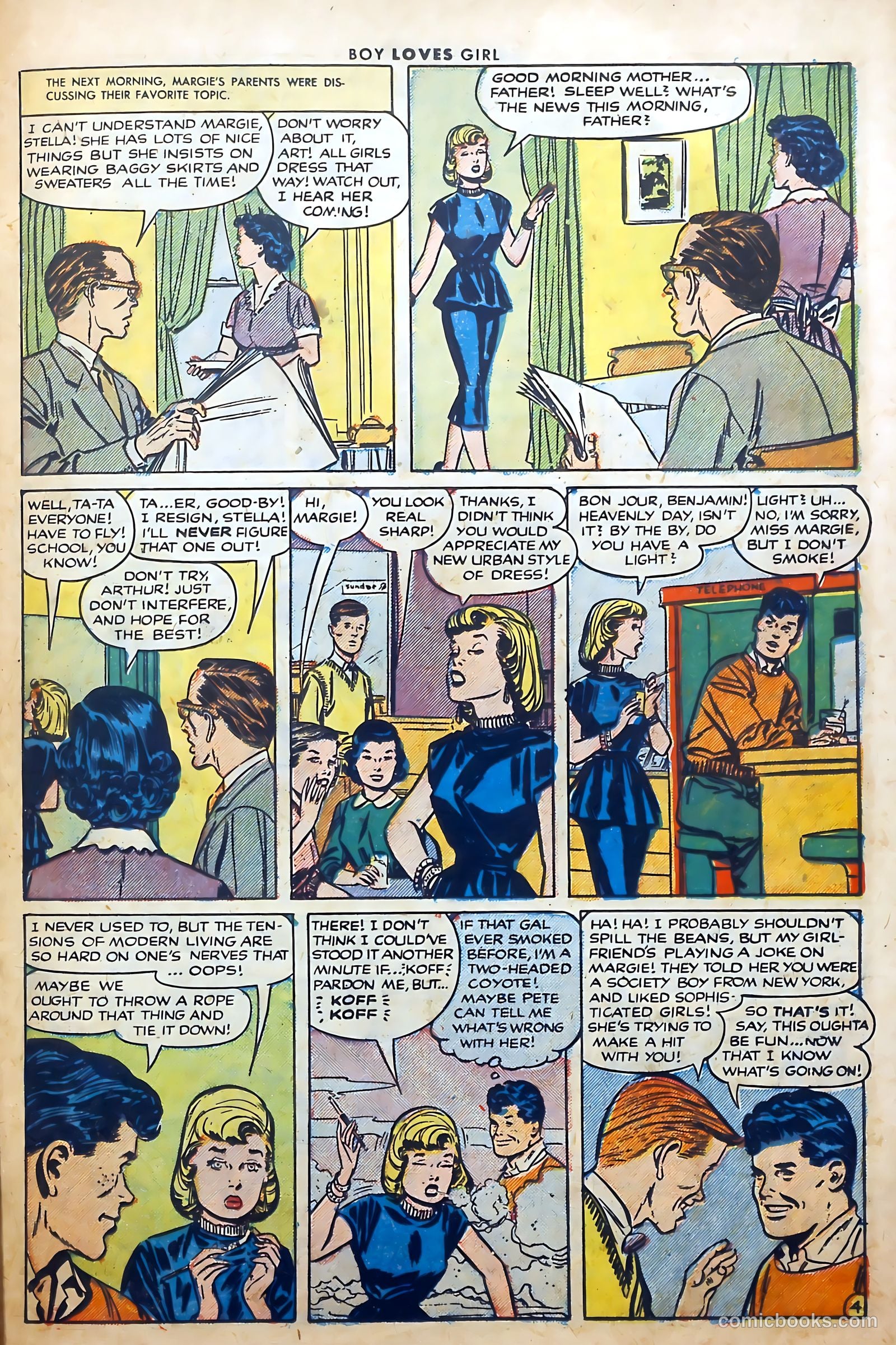 Boy Loves Girl #29 (1952) — page 23 of 37