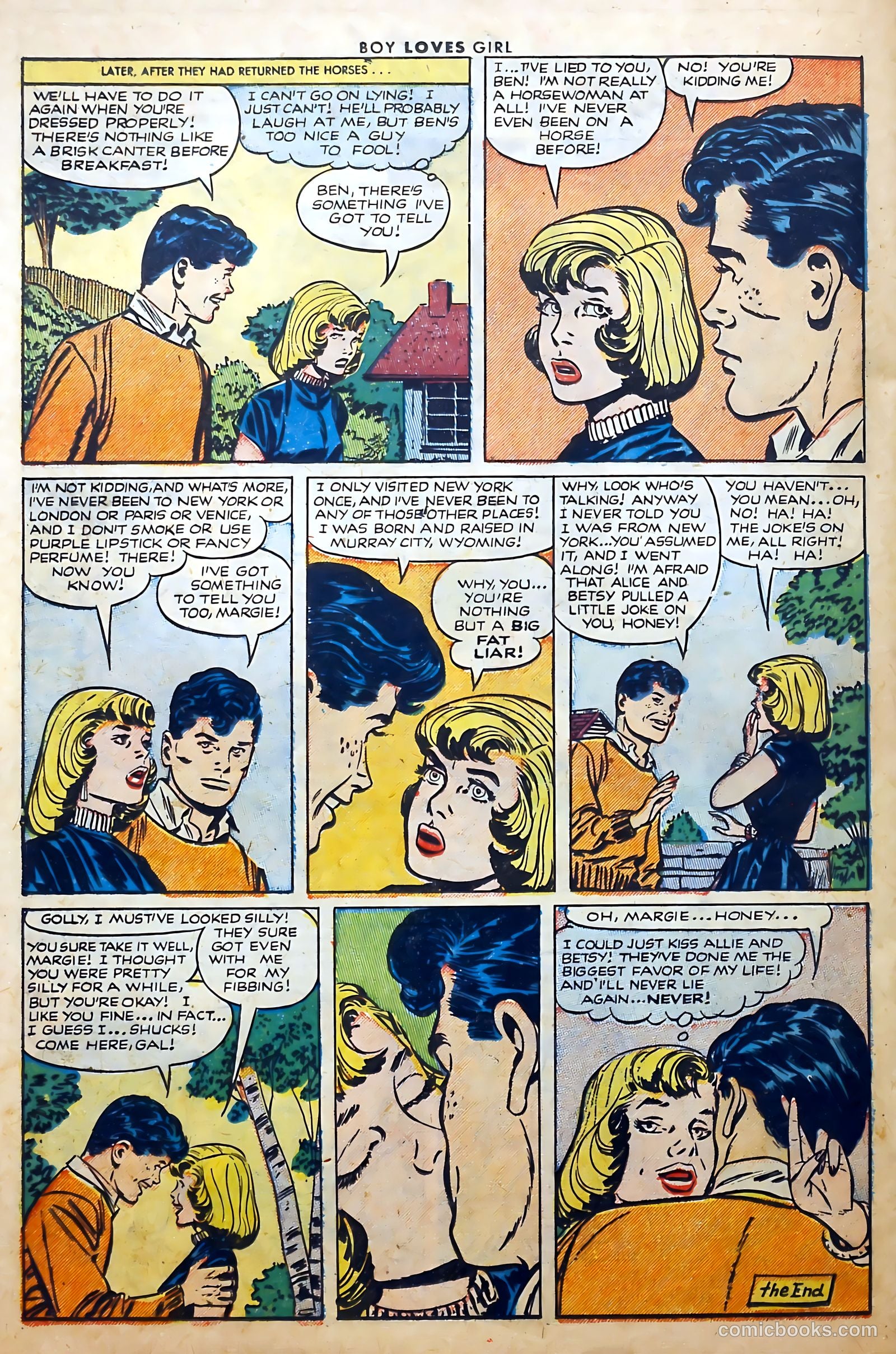 Boy Loves Girl #29 (1952) — page 26 of 37