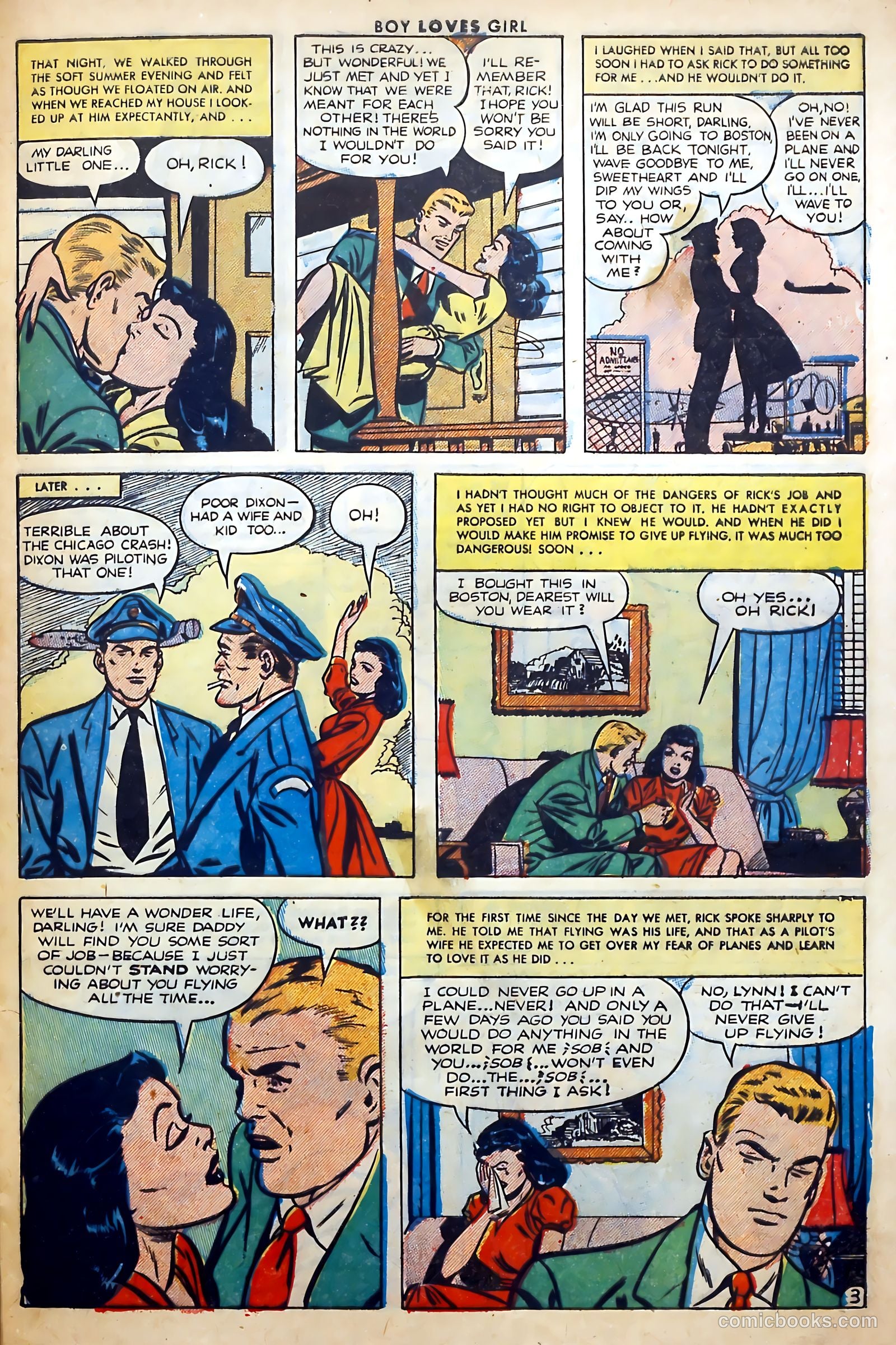 Boy Loves Girl #29 (1952) — page 29 of 37