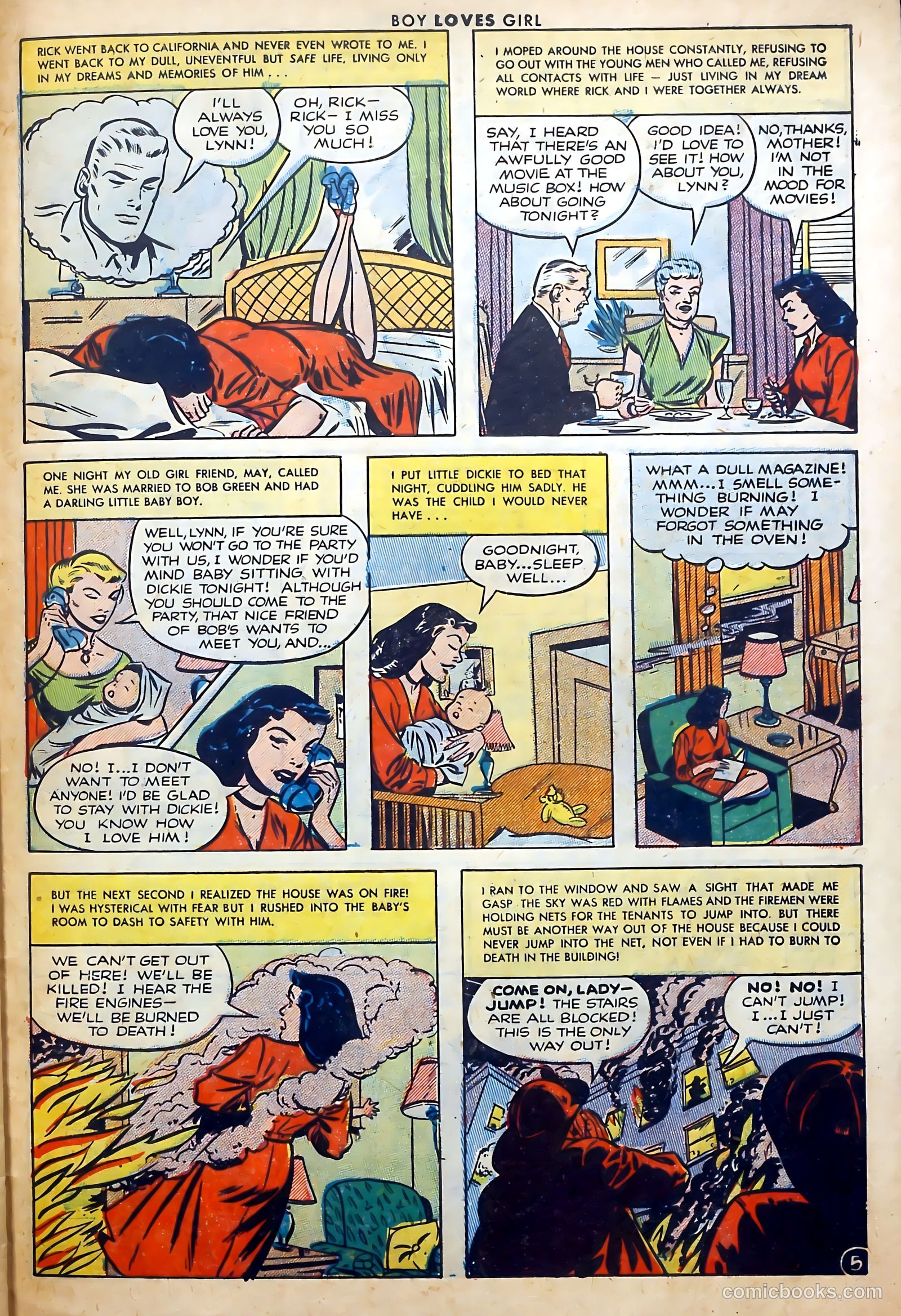 Boy Loves Girl #29 (1952) — page 31 of 37