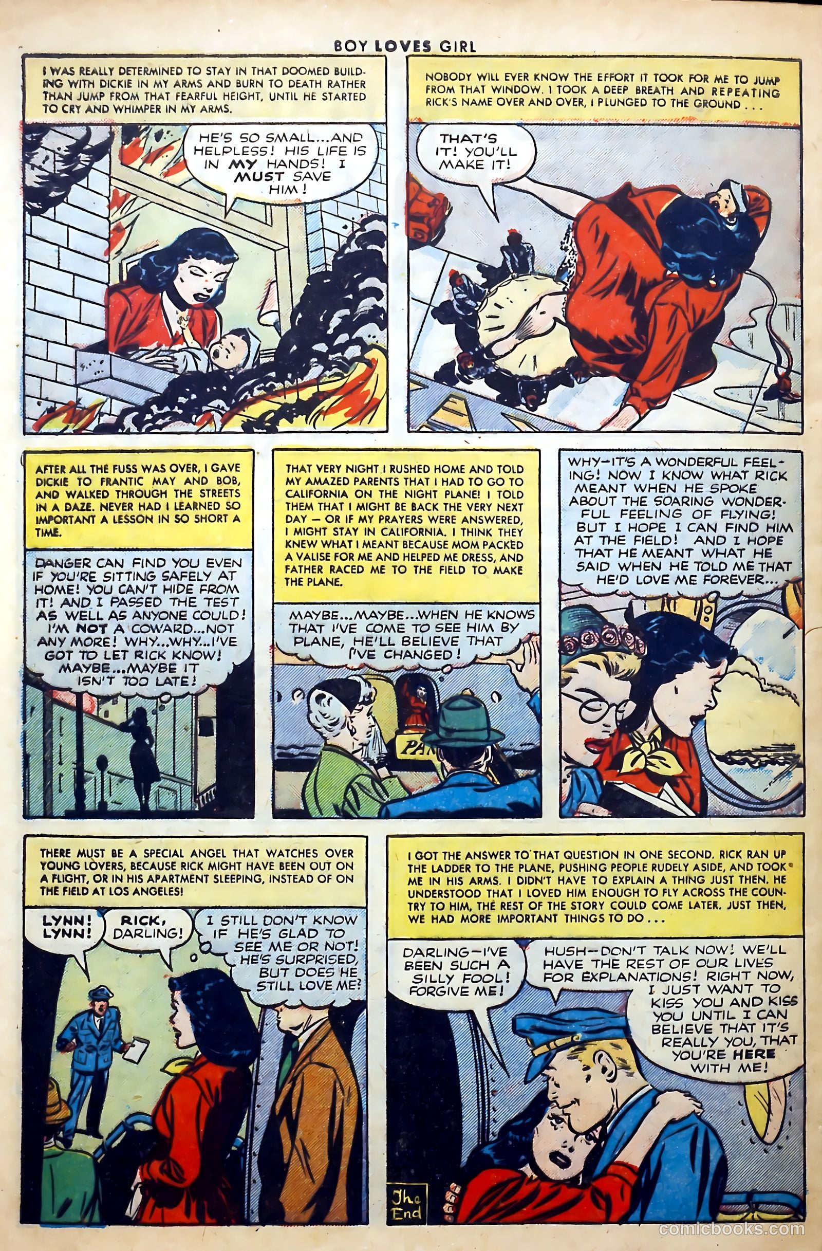 Boy Loves Girl #29 (1952) — page 32 of 37