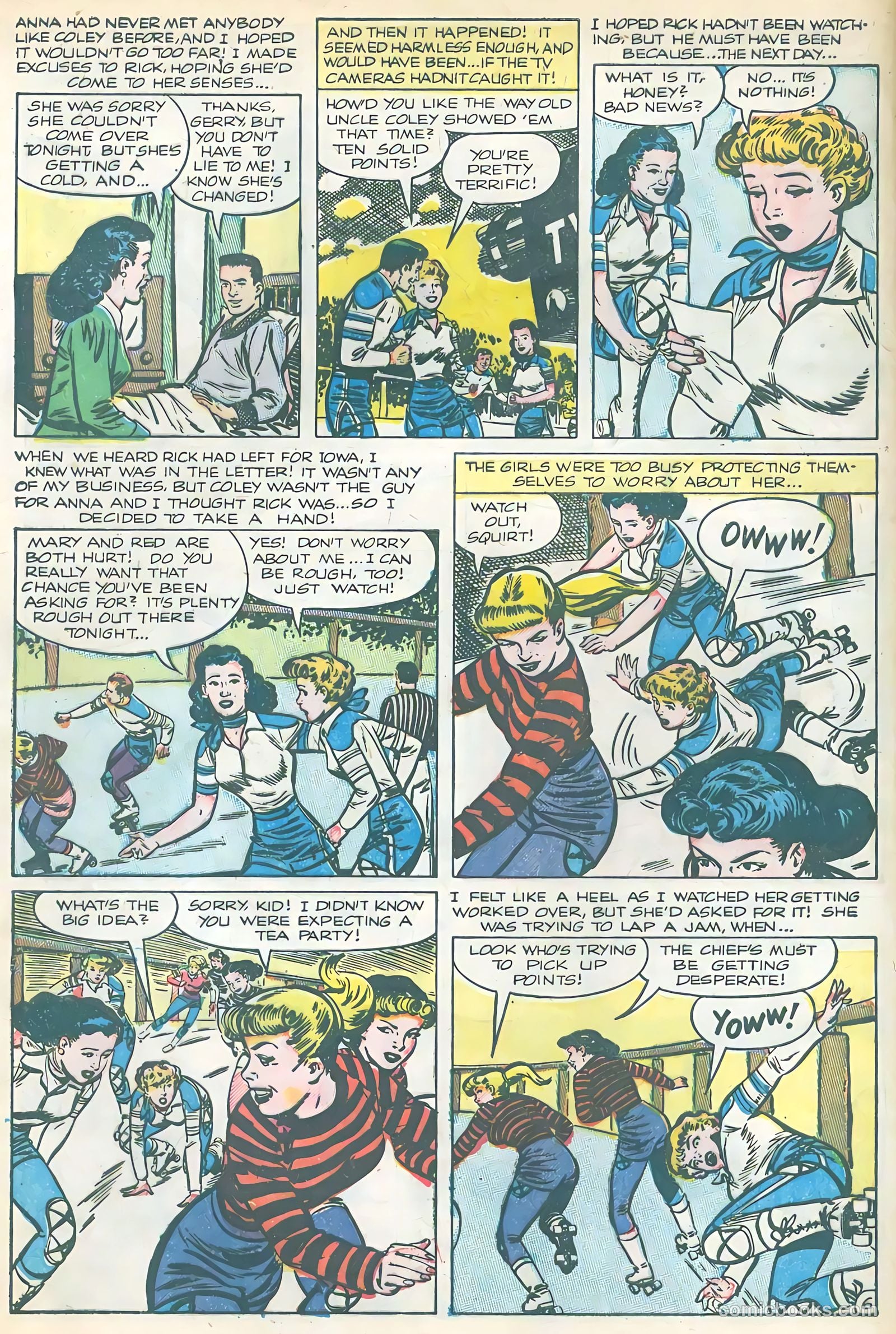 Boy Loves Girl #49 (1954) — page 8