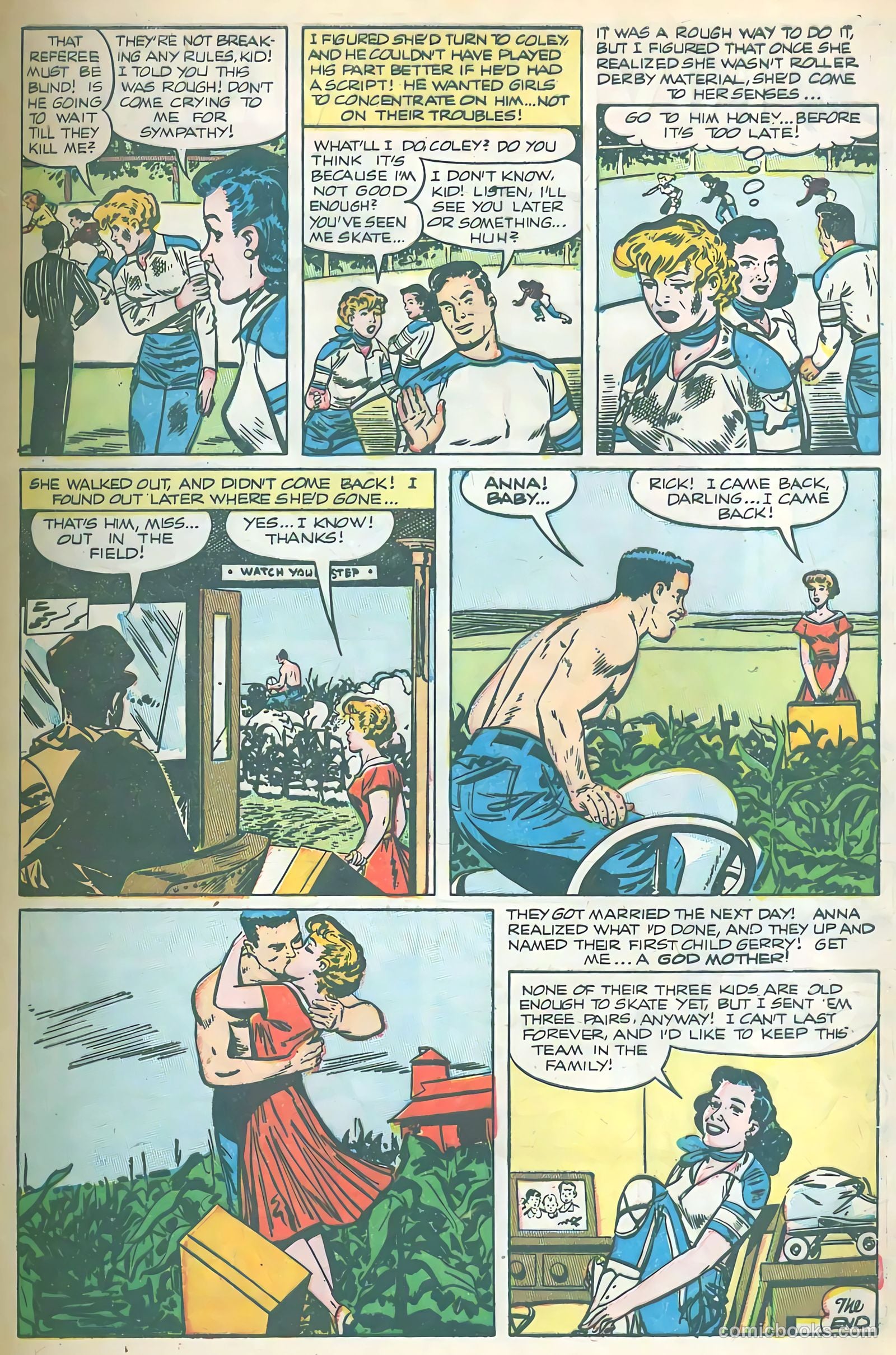 Boy Loves Girl #49 (1954) — page 9