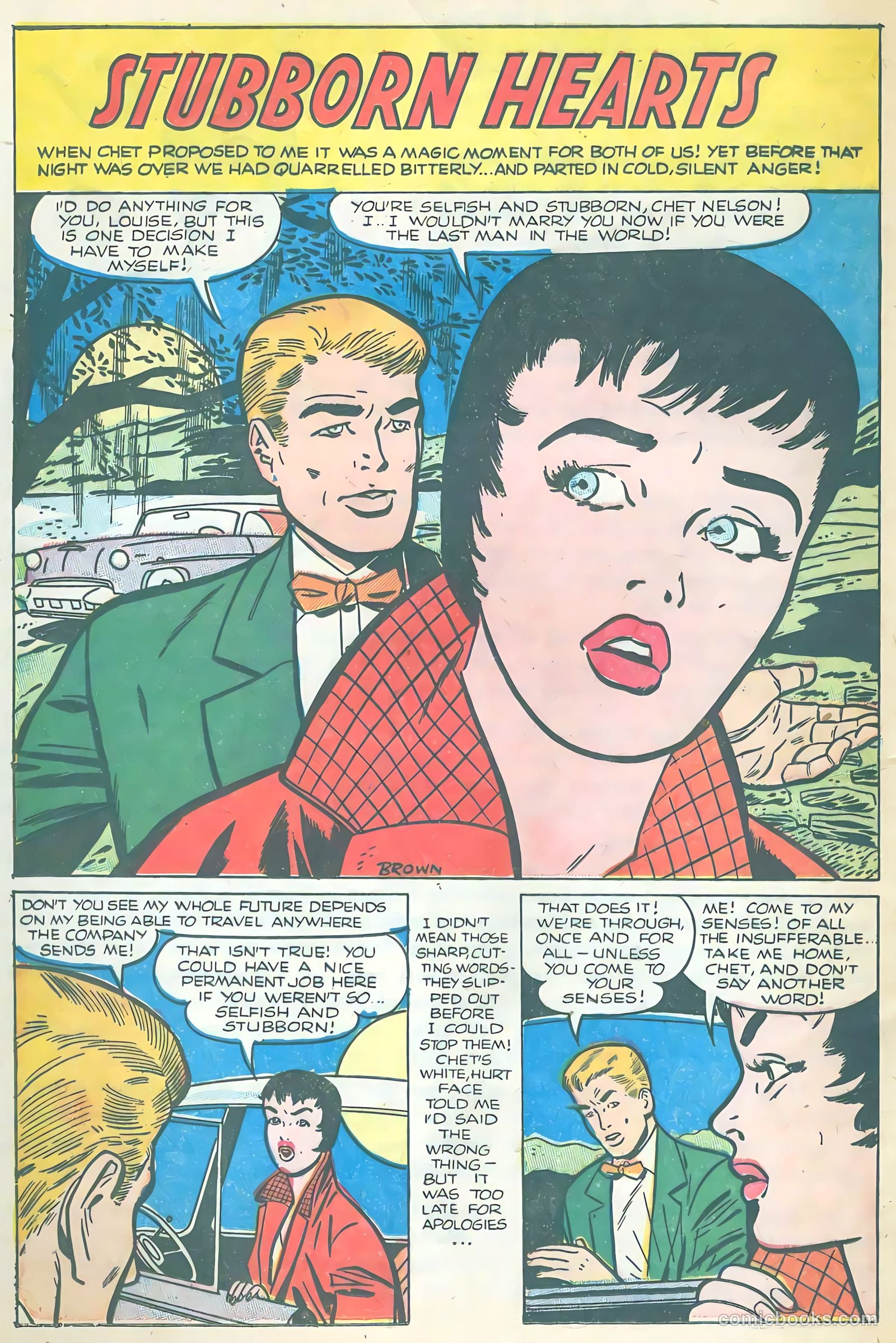 Boy Loves Girl #49 (1954) — page 20