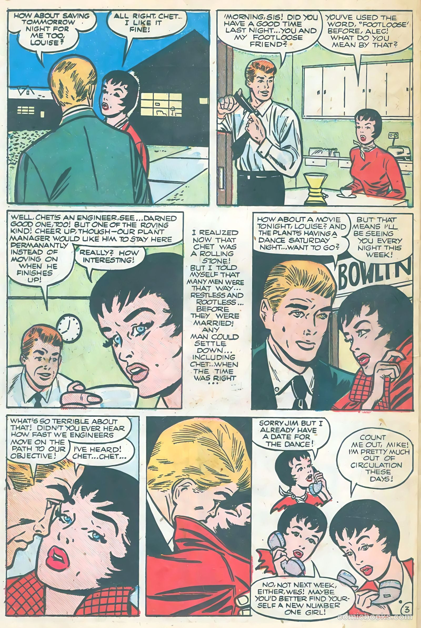 Boy Loves Girl #49 (1954) — page 22