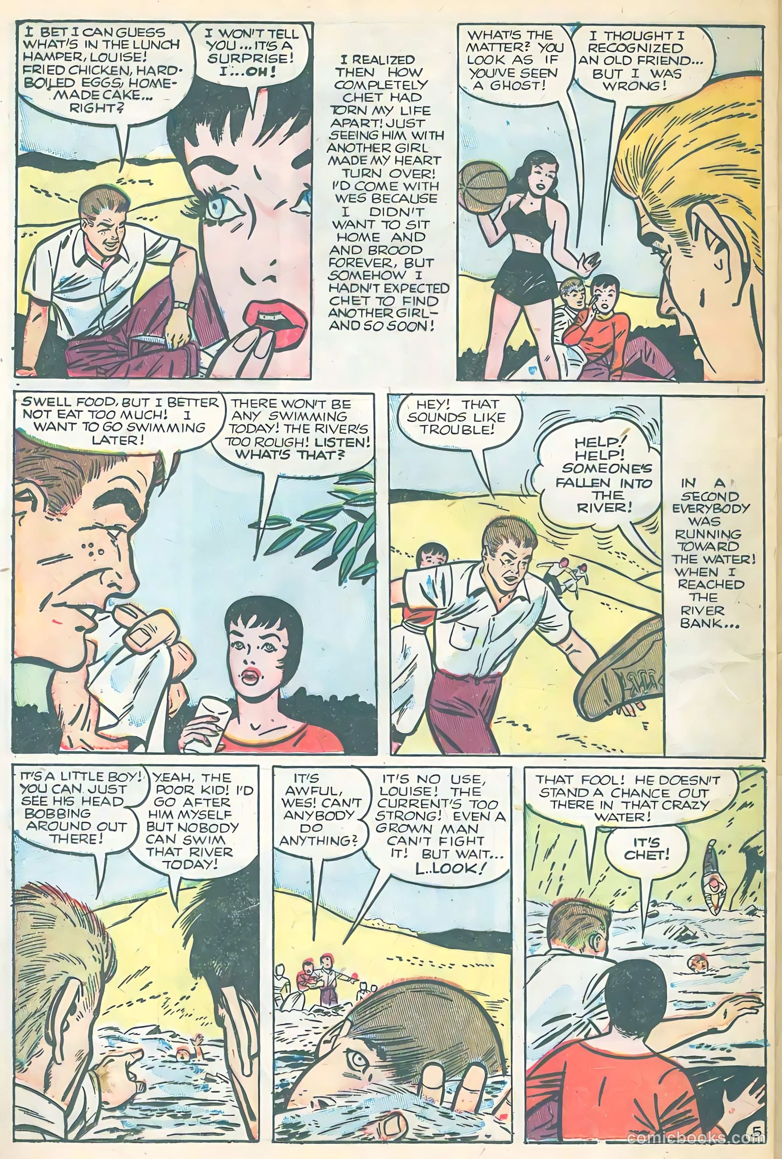 Boy Loves Girl #49 (1954) — page 24