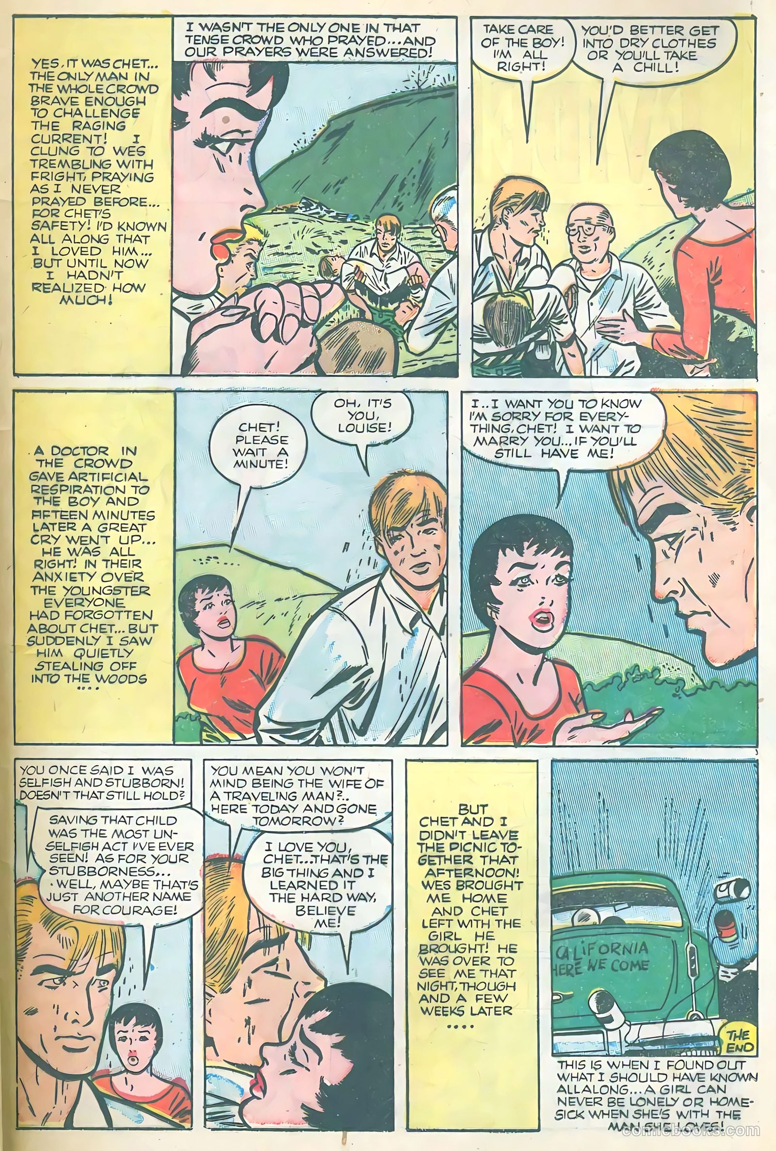 Boy Loves Girl #49 (1954) — page 25