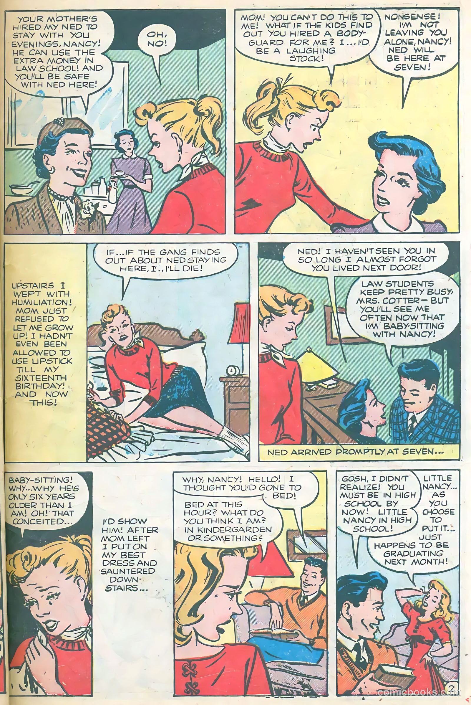Boy Loves Girl #49 (1954) — page 27