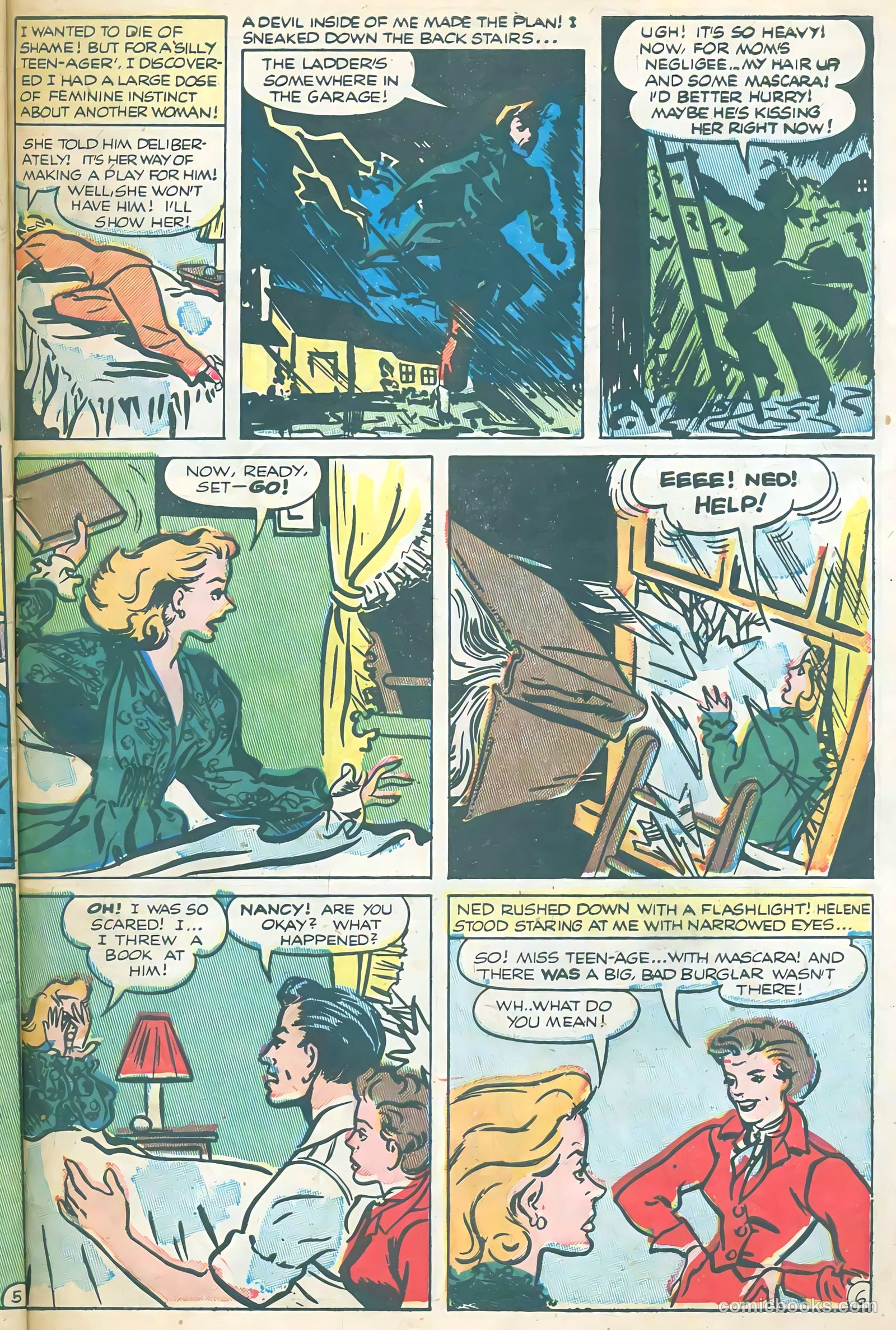 Boy Loves Girl #49 (1954) — page 31