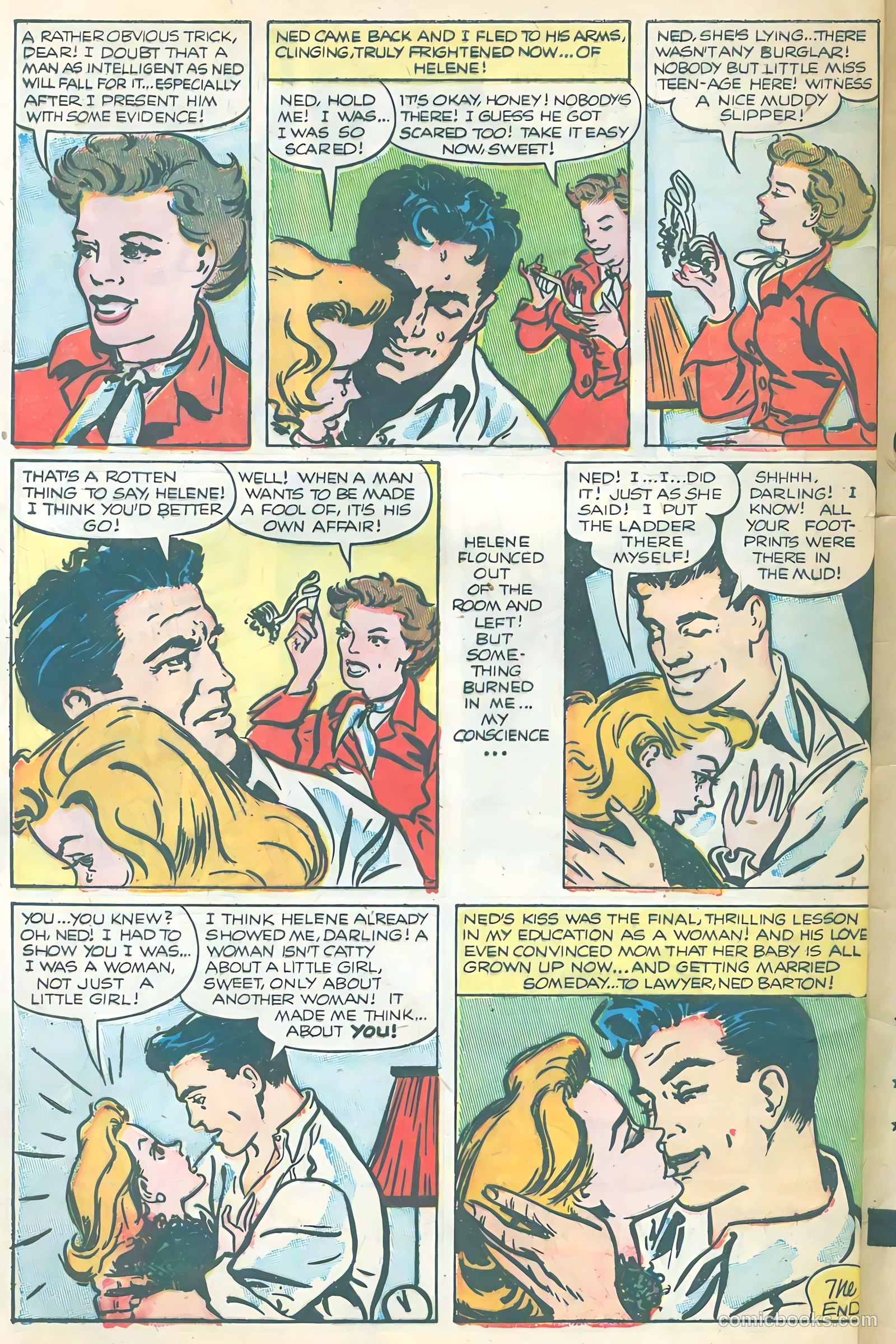 Boy Loves Girl #49 (1954) — page 32