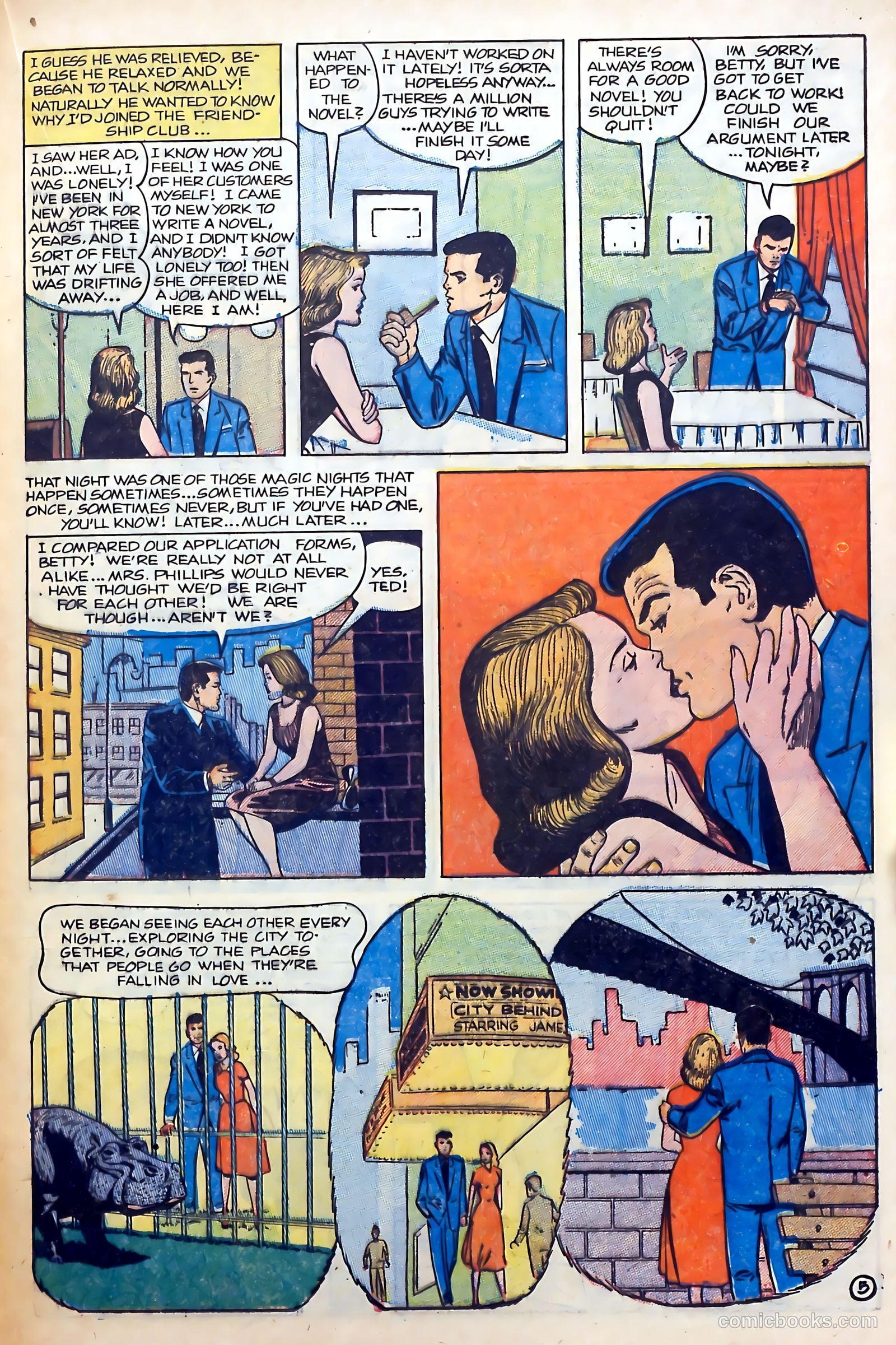 Boy Loves Girl #51 (1955) — page 21 of 37