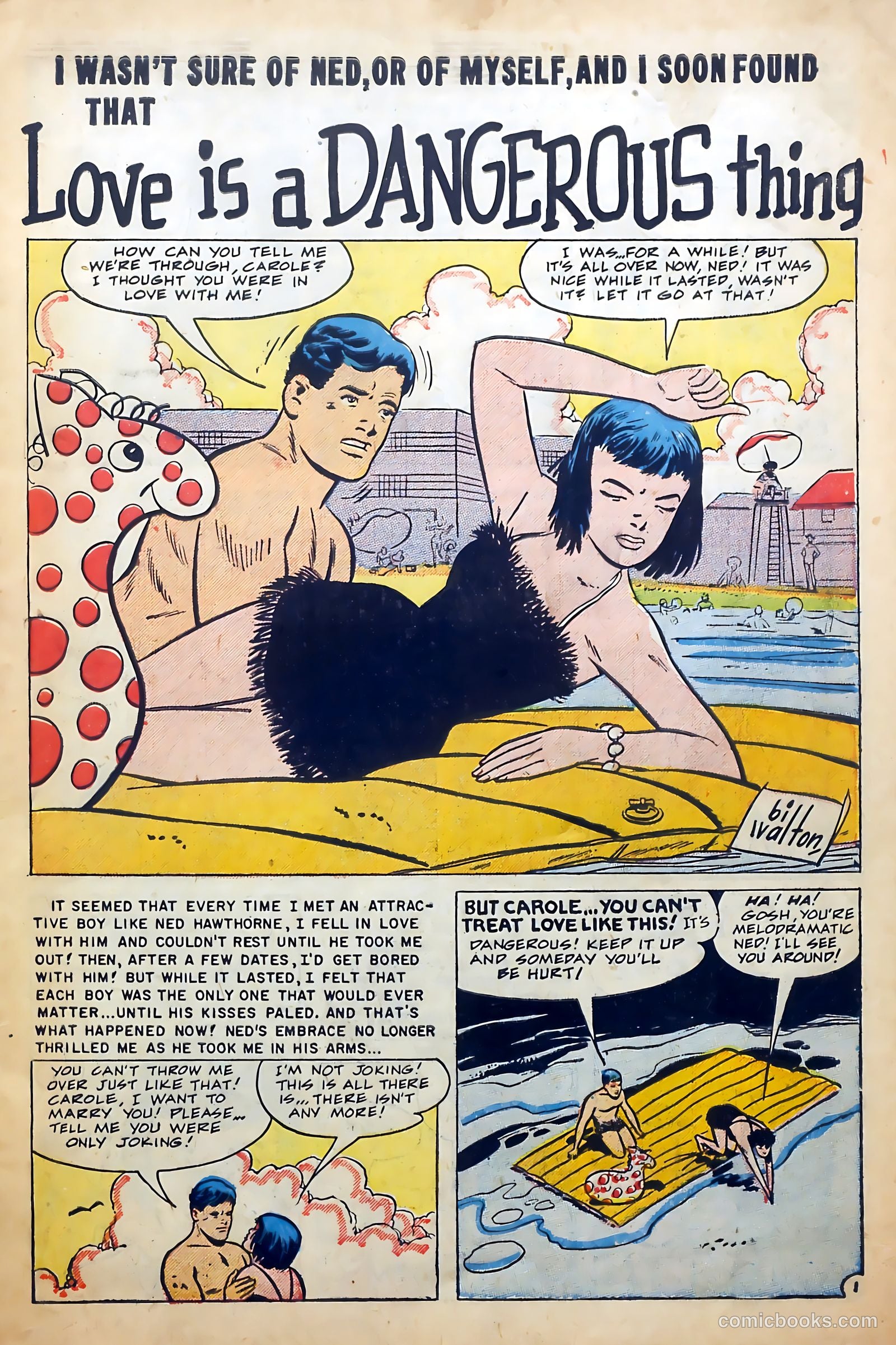 Boy Loves Girl #56 (1956) — page 3 of 37
