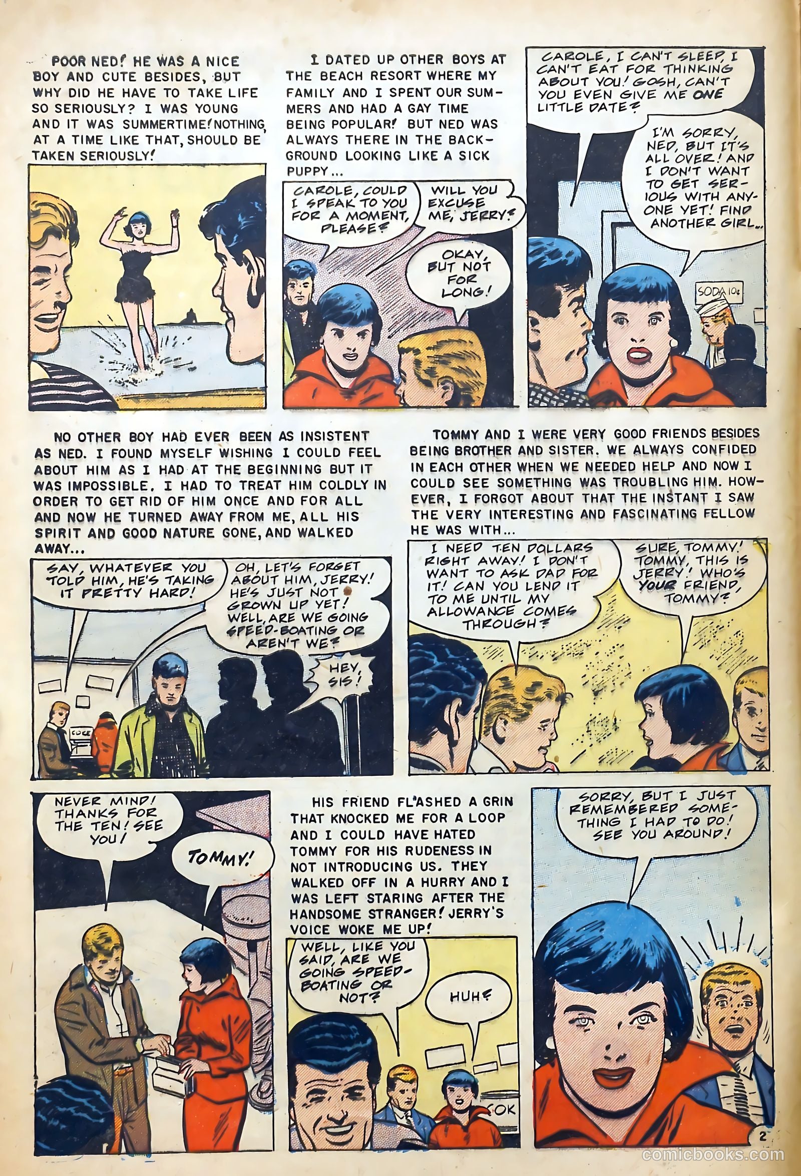 Boy Loves Girl #56 (1956) — page 4 of 37