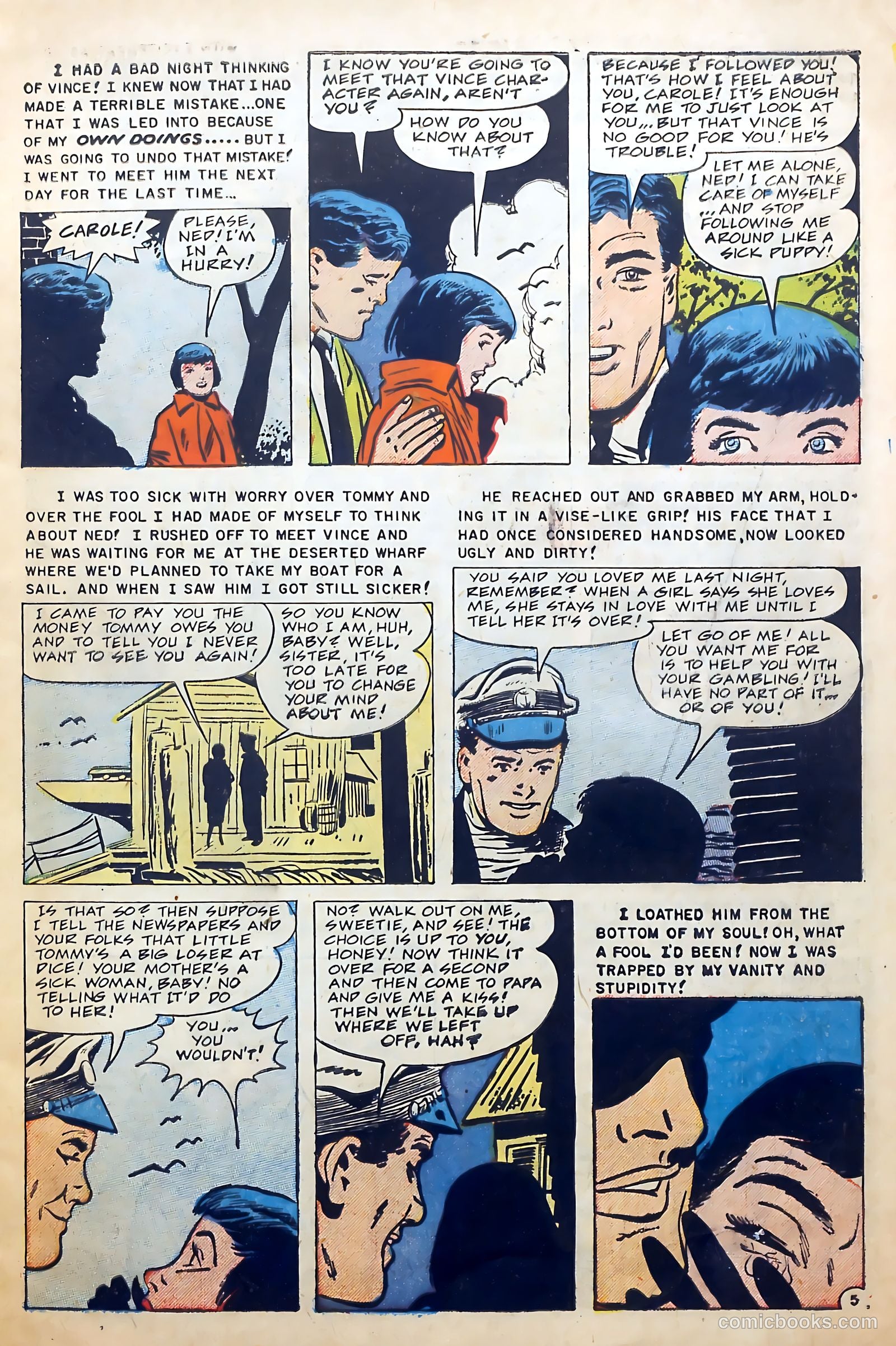 Boy Loves Girl #56 (1956) — page 7 of 37