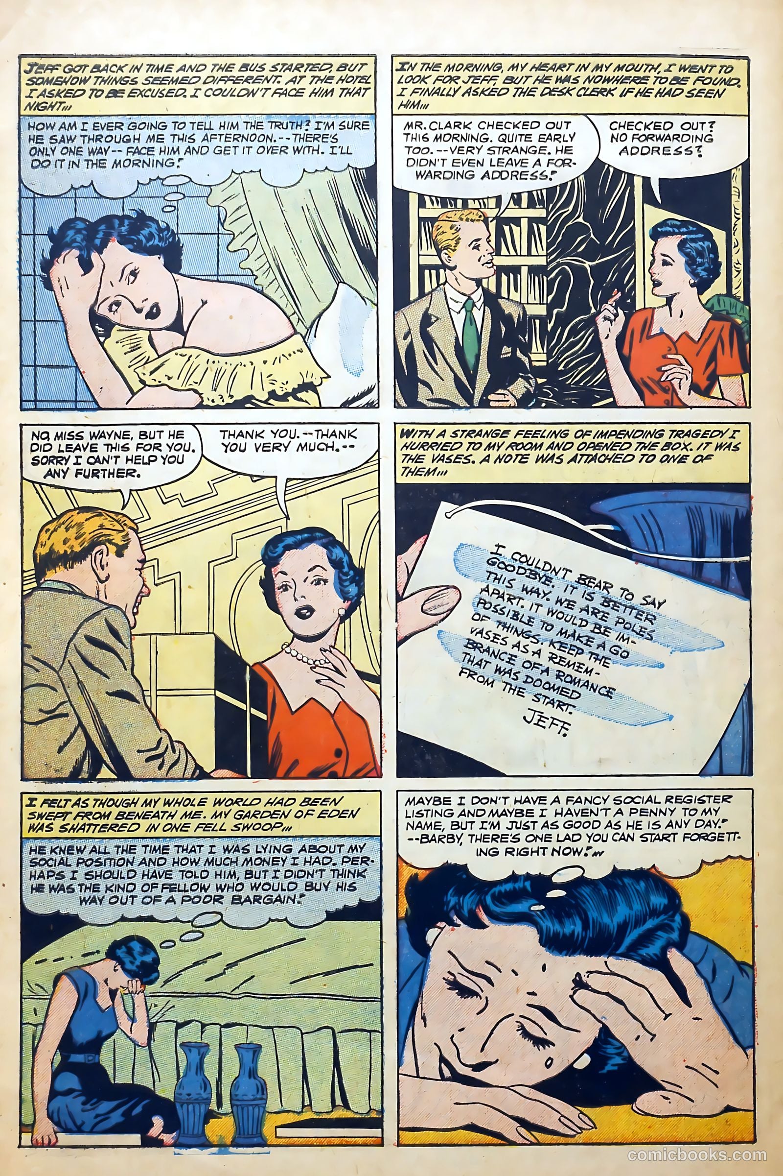 Boy Loves Girl #56 (1956) — page 30 of 37