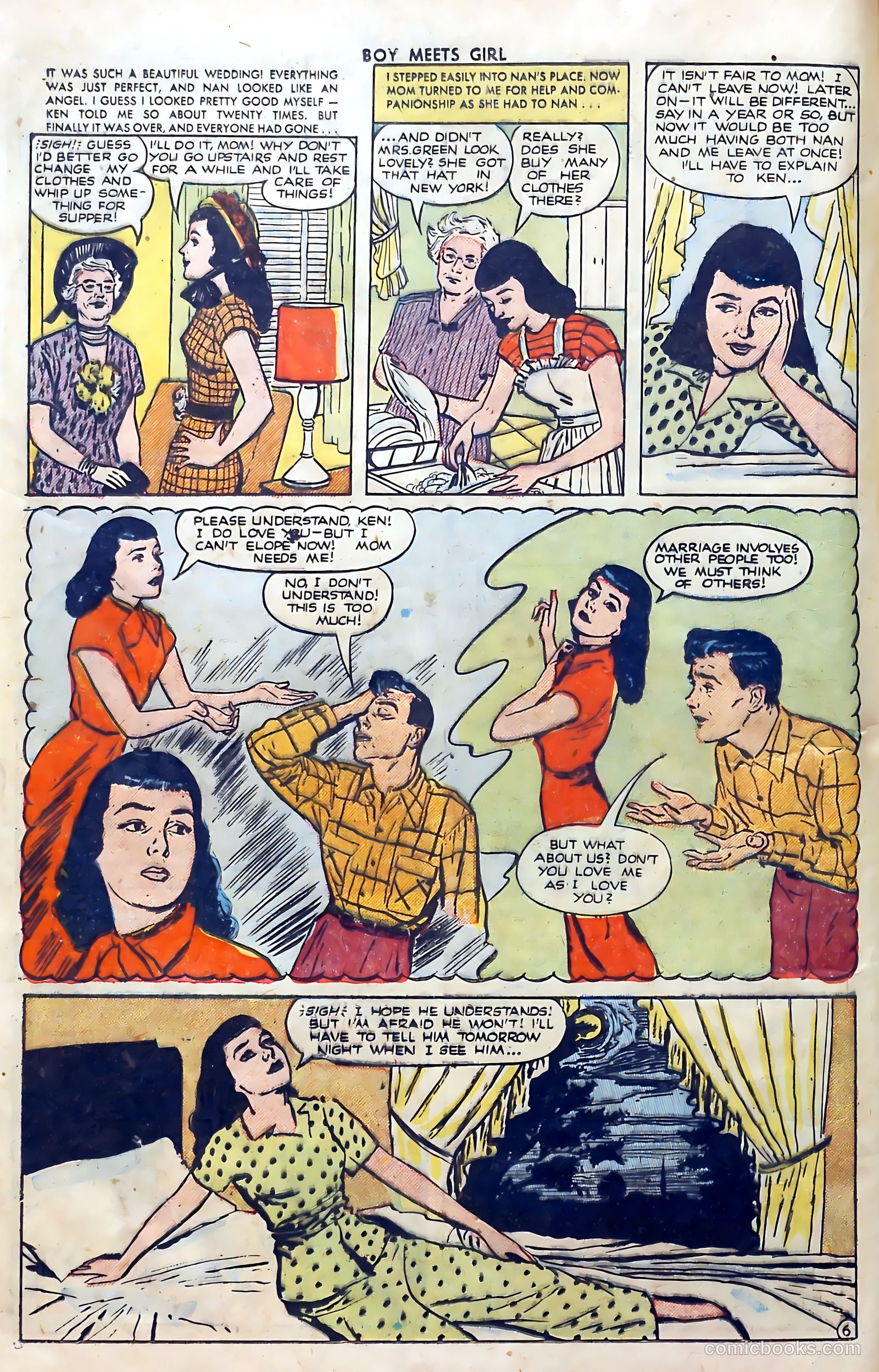 Boy Meets Girl #17 (1951) — page 18 of 53