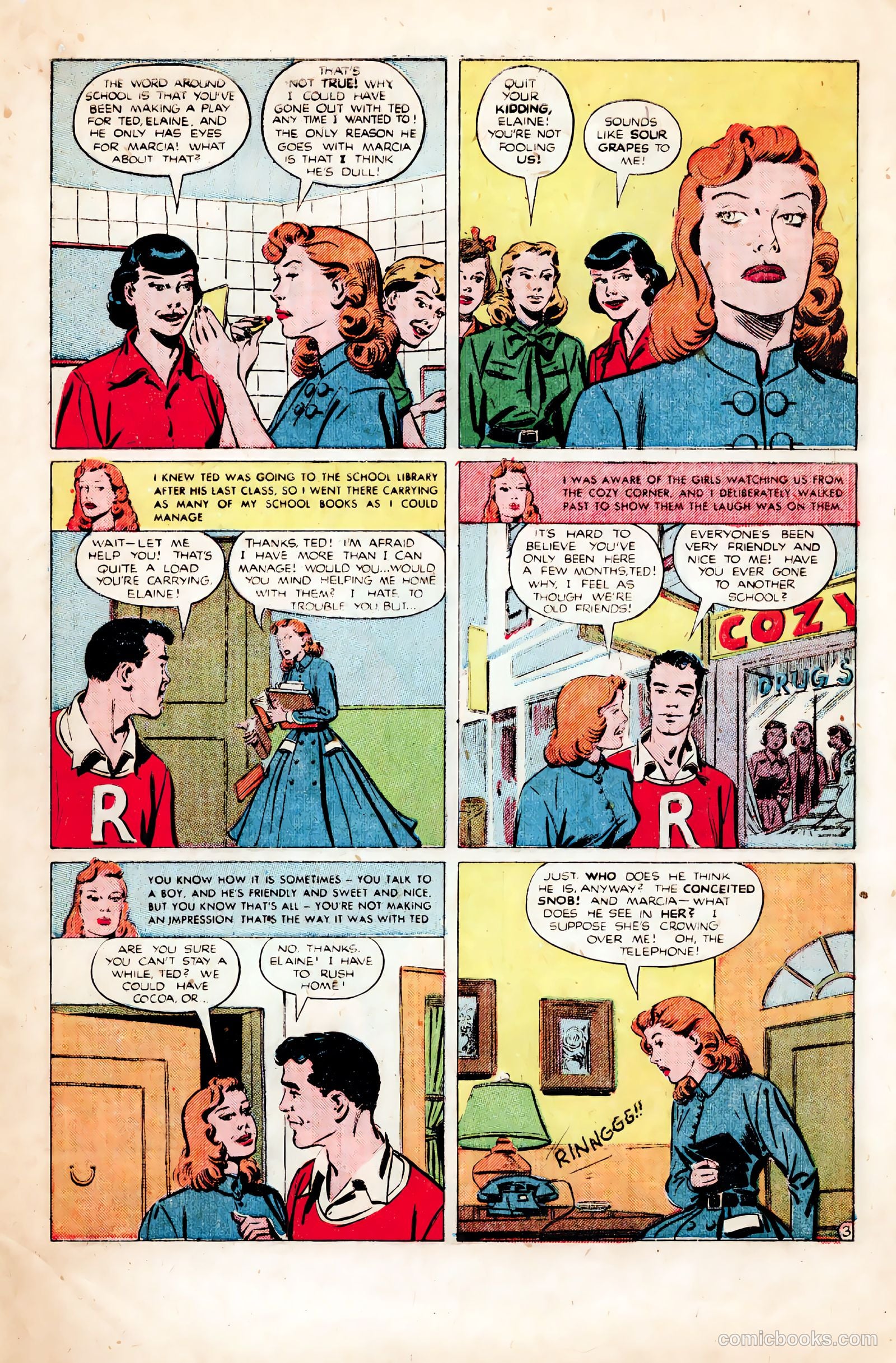 Boy Meets Girl #2 (1950, Lev Gleason Publications, Inc.) — page 5 of 53