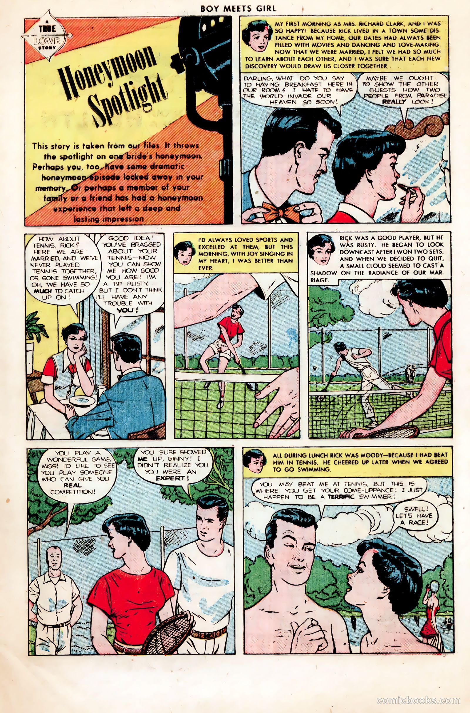 Boy Meets Girl #2 (1950, Lev Gleason Publications, Inc.) — page 11 of 53