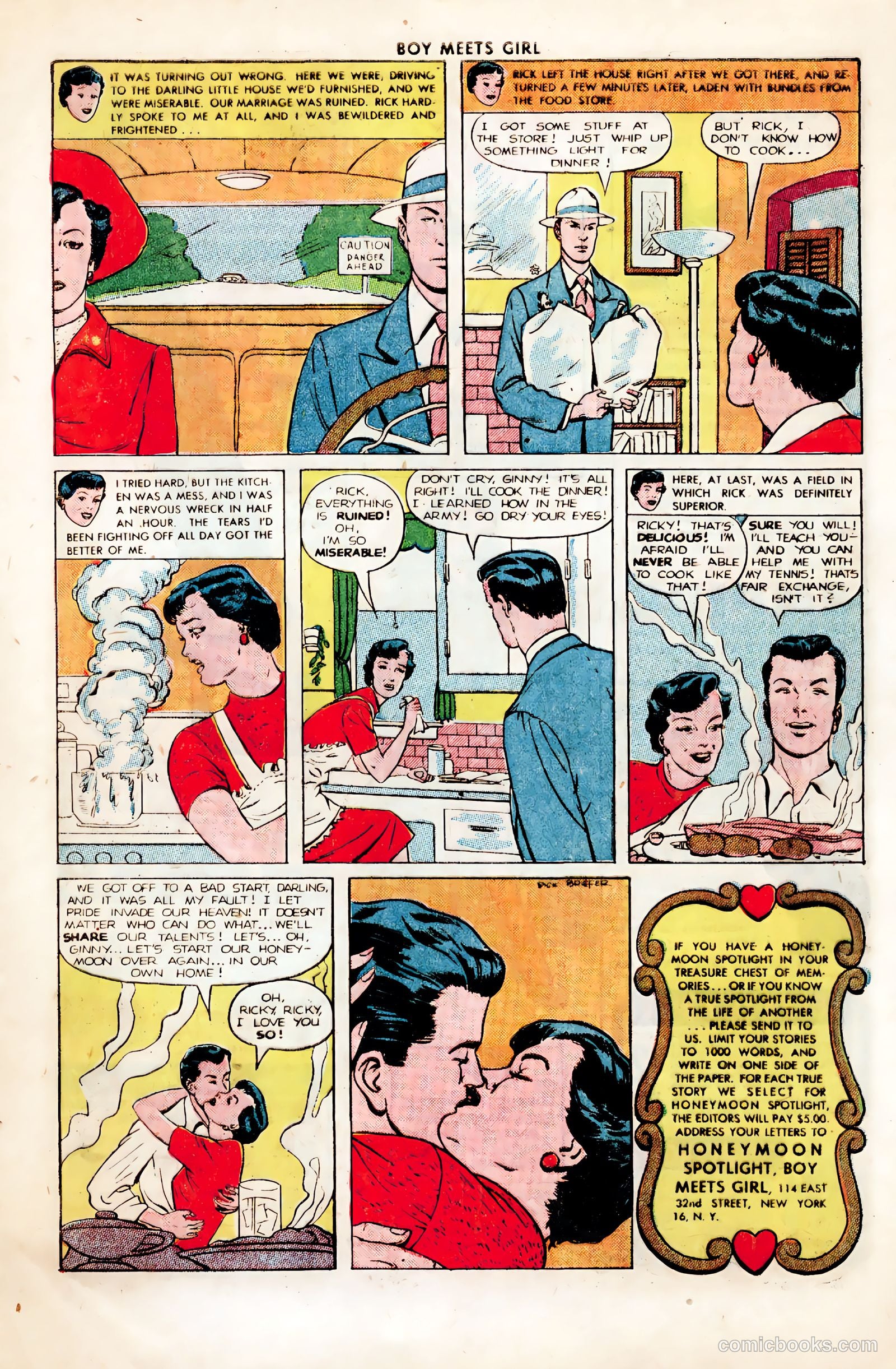 Boy Meets Girl #2 (1950, Lev Gleason Publications, Inc.) — page 13 of 53