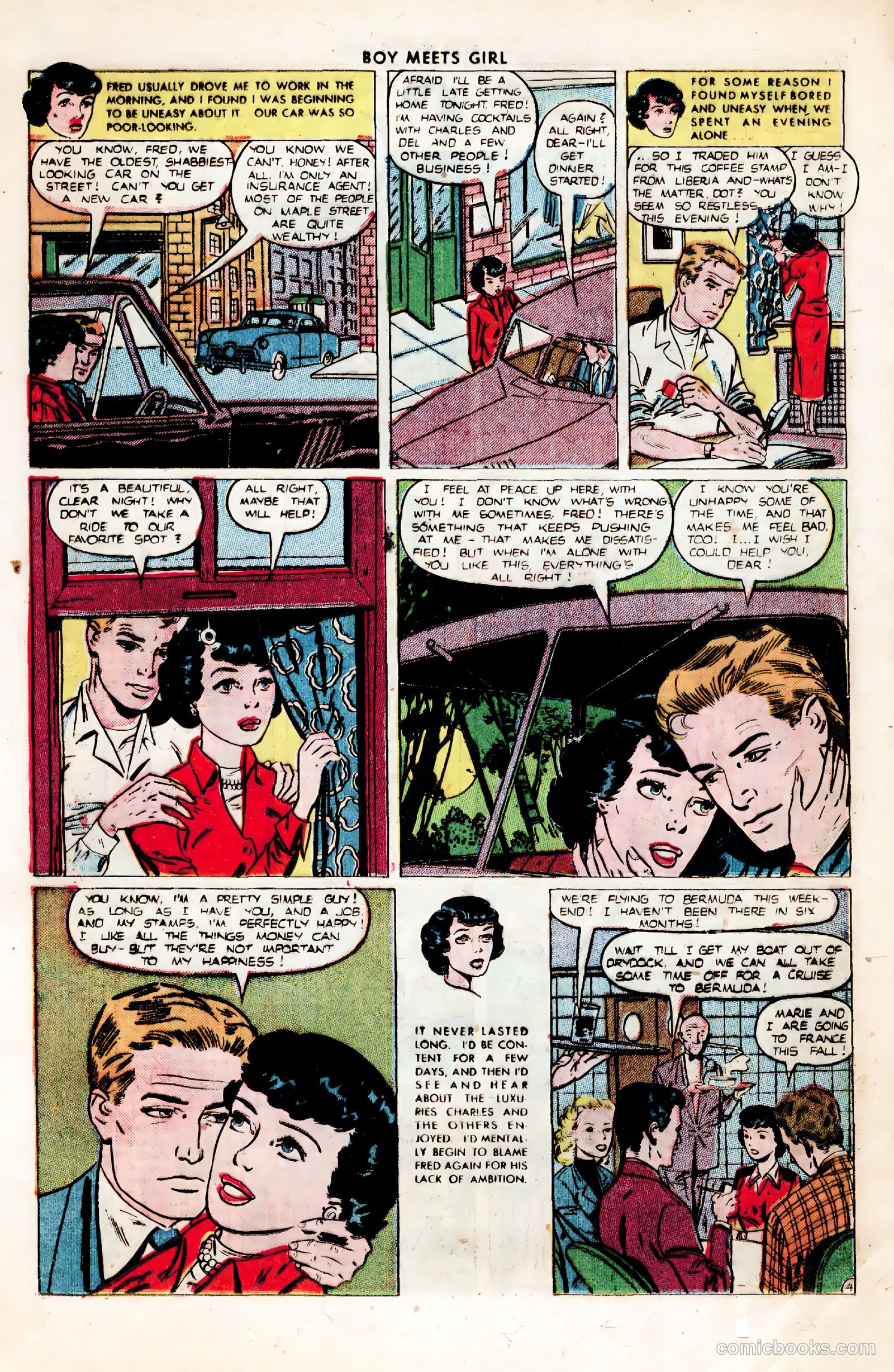 Boy Meets Girl #2 (1950, Lev Gleason Publications, Inc.) — page 18 of 53