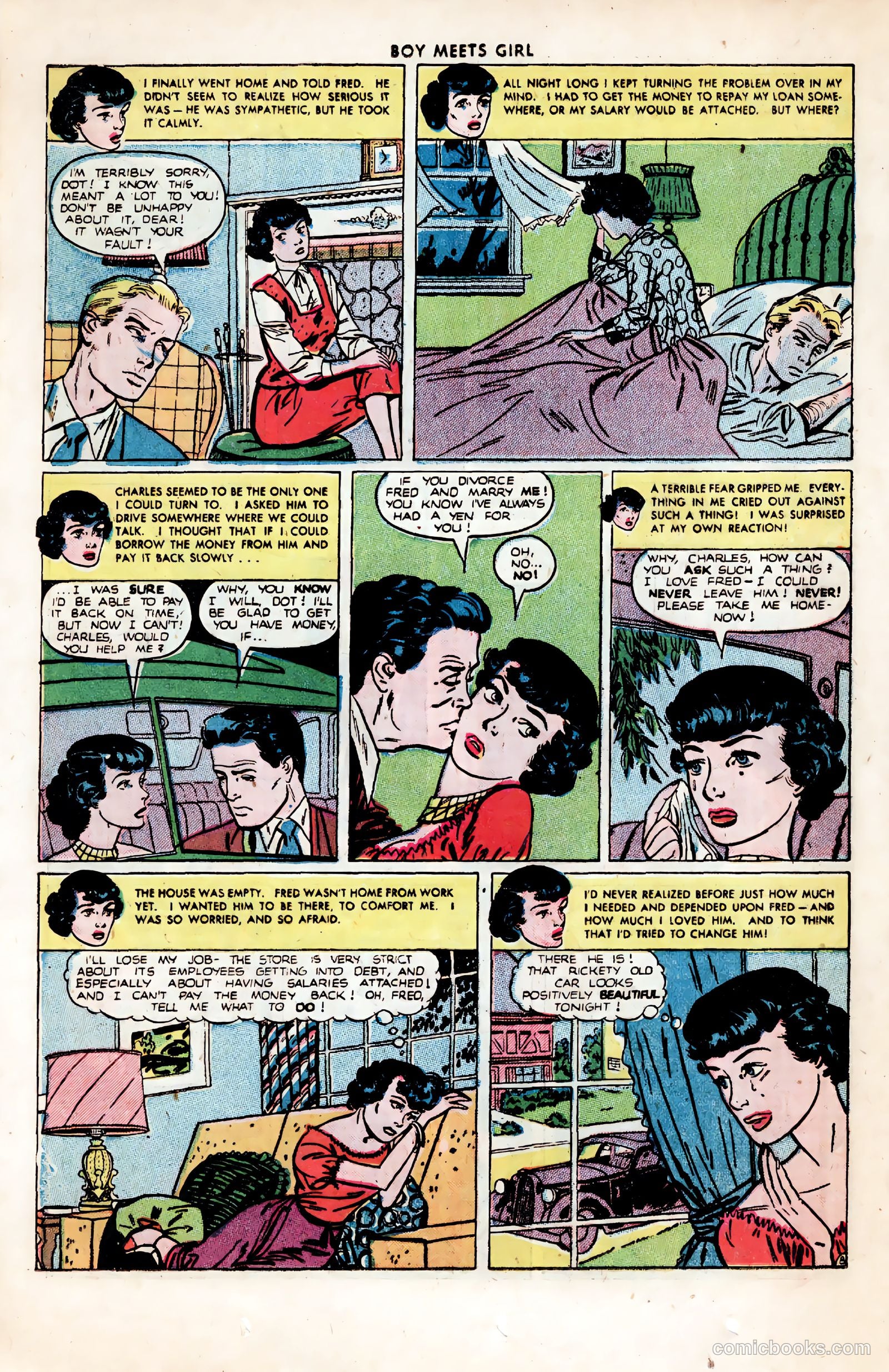 Boy Meets Girl #2 (1950, Lev Gleason Publications, Inc.) — page 22 of 53