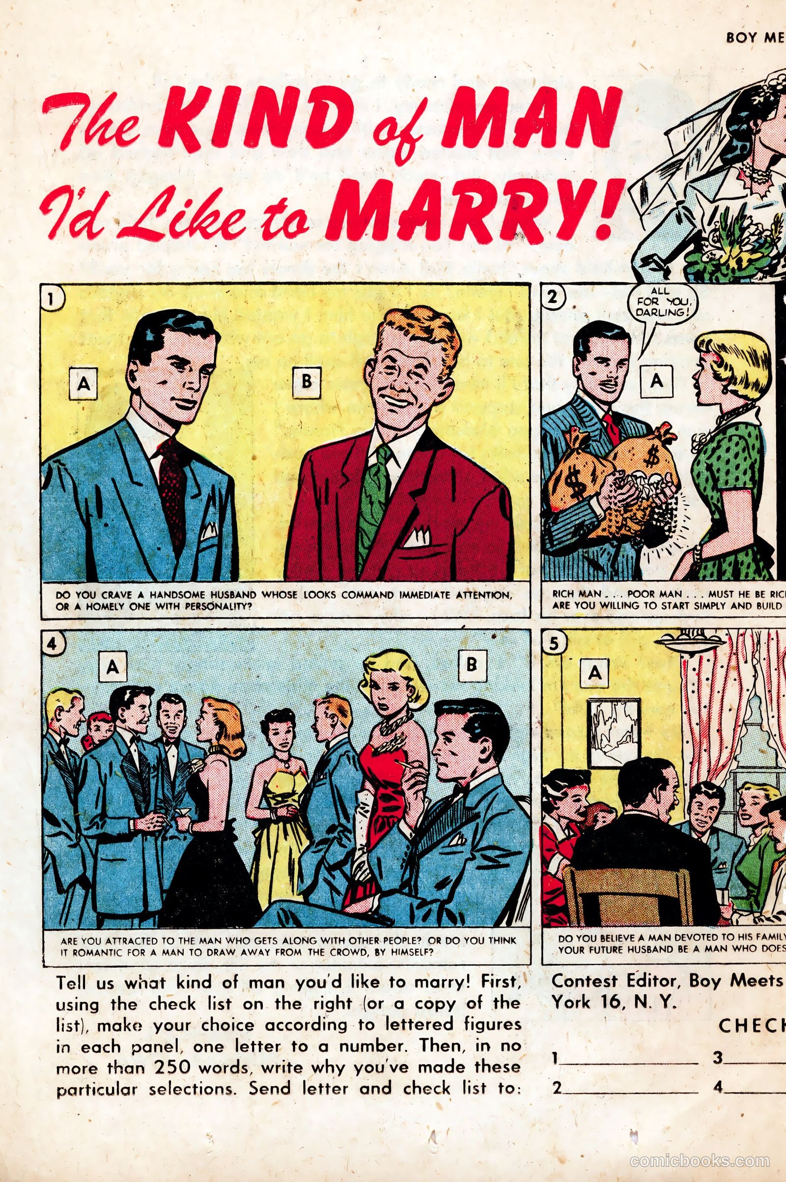 Boy Meets Girl #2 (1950, Lev Gleason Publications, Inc.) — page 26 of 53