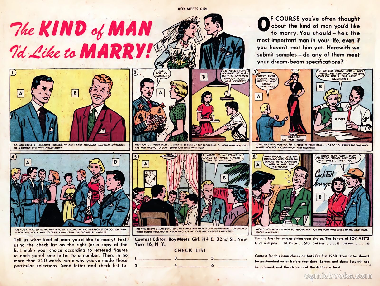 Boy Meets Girl #2 (1950, Lev Gleason Publications, Inc.) — page 27 of 53