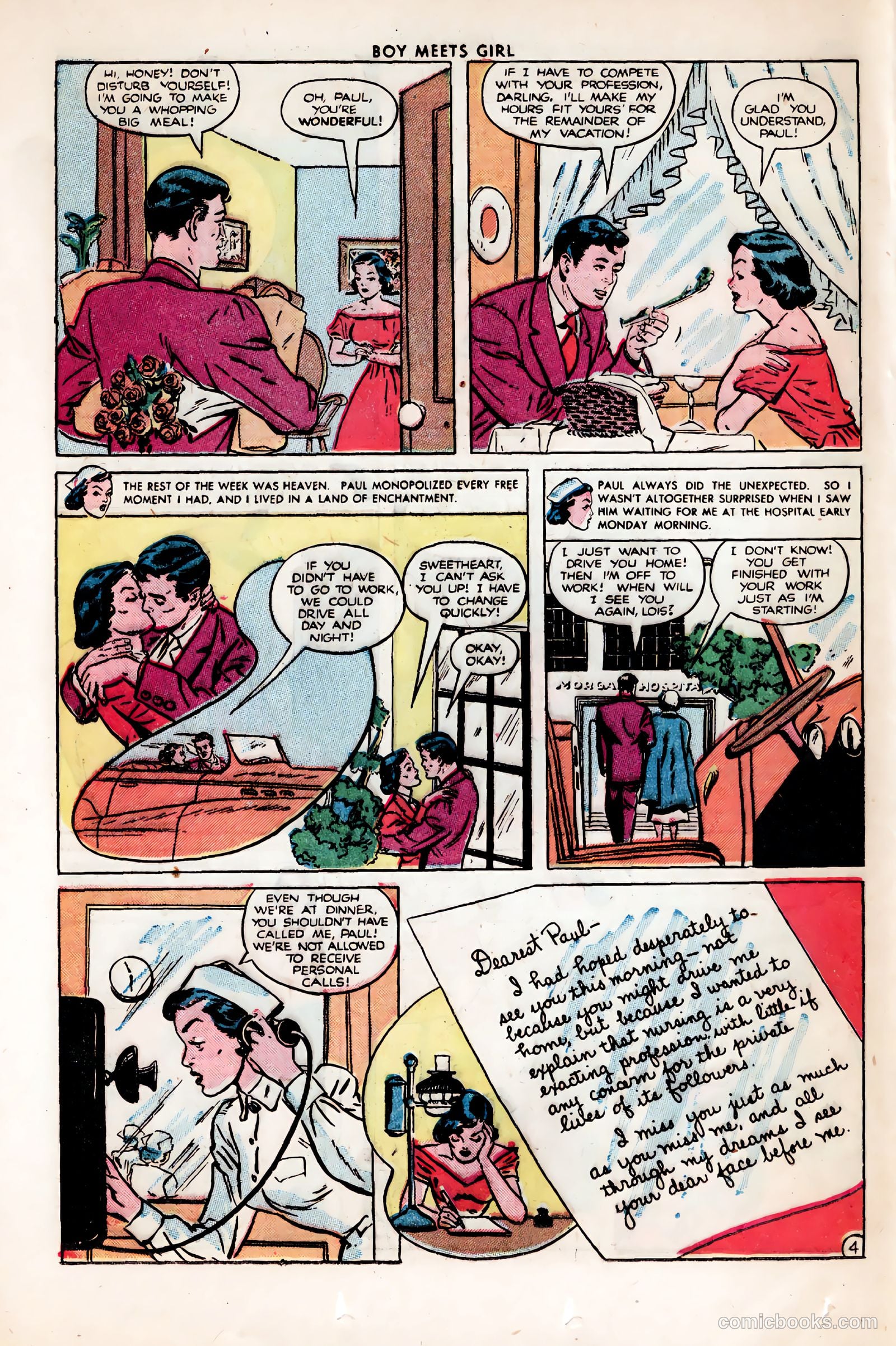 Boy Meets Girl #2 (1950, Lev Gleason Publications, Inc.) — page 33 of 53