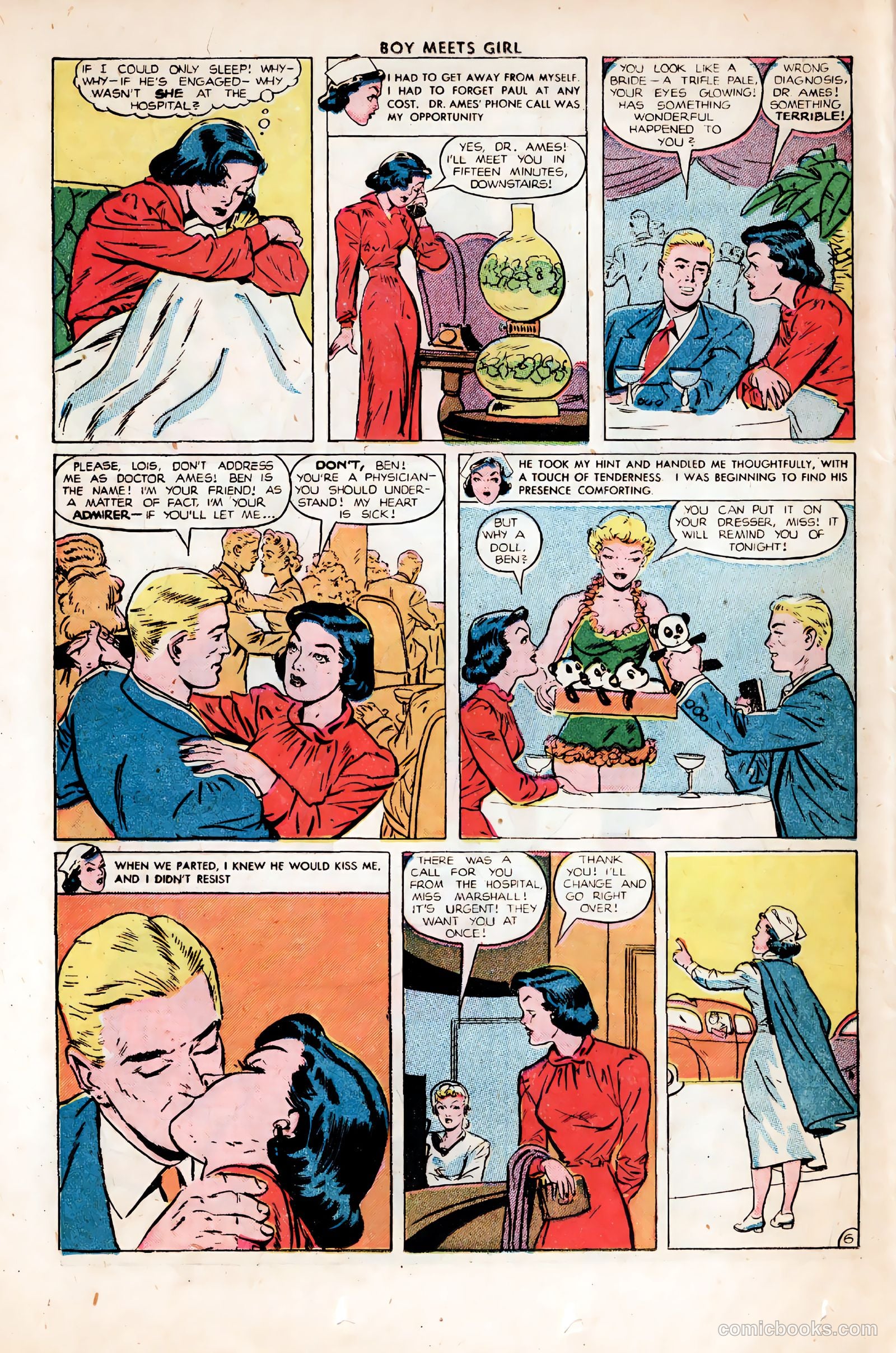 Boy Meets Girl #2 (1950, Lev Gleason Publications, Inc.) — page 35 of 53