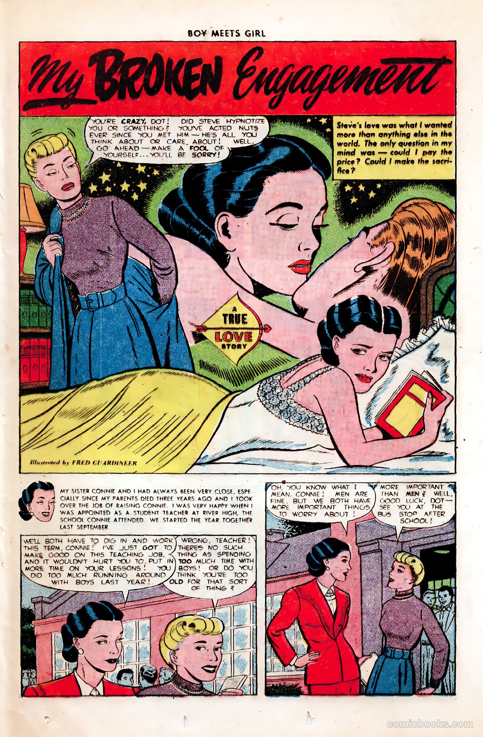 Boy Meets Girl #2 (1950, Lev Gleason Publications, Inc.) — page 38 of 53