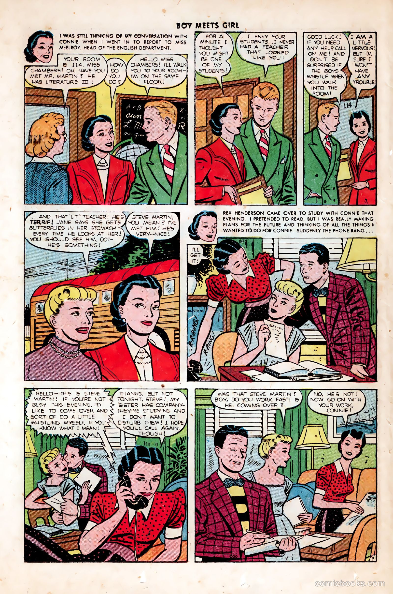 Boy Meets Girl #2 (1950, Lev Gleason Publications, Inc.) — page 39 of 53