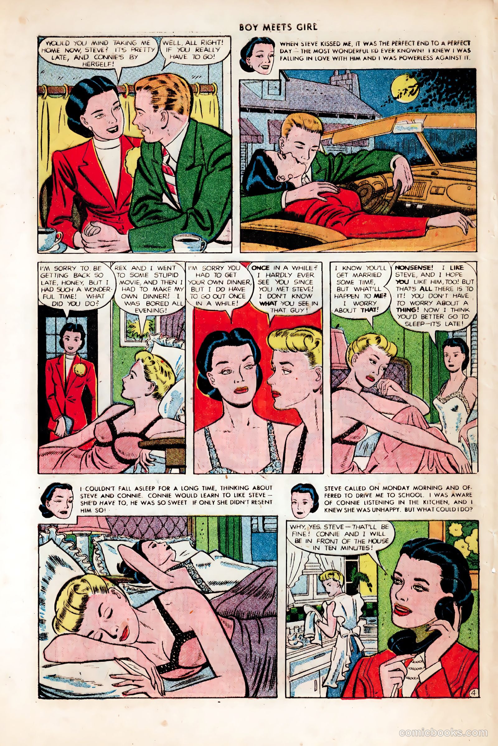 Boy Meets Girl #2 (1950, Lev Gleason Publications, Inc.) — page 41 of 53