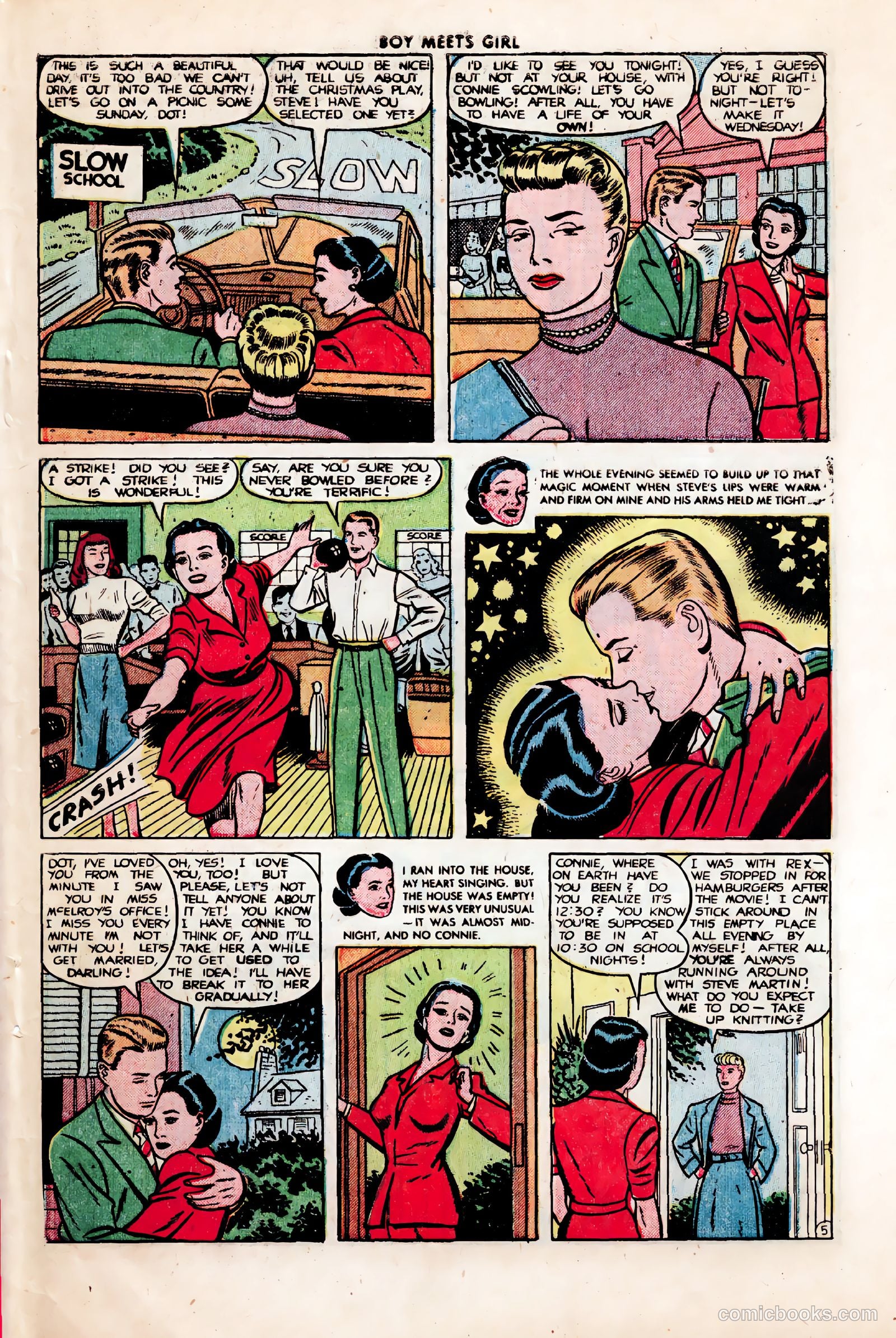 Boy Meets Girl #2 (1950, Lev Gleason Publications, Inc.) — page 42 of 53