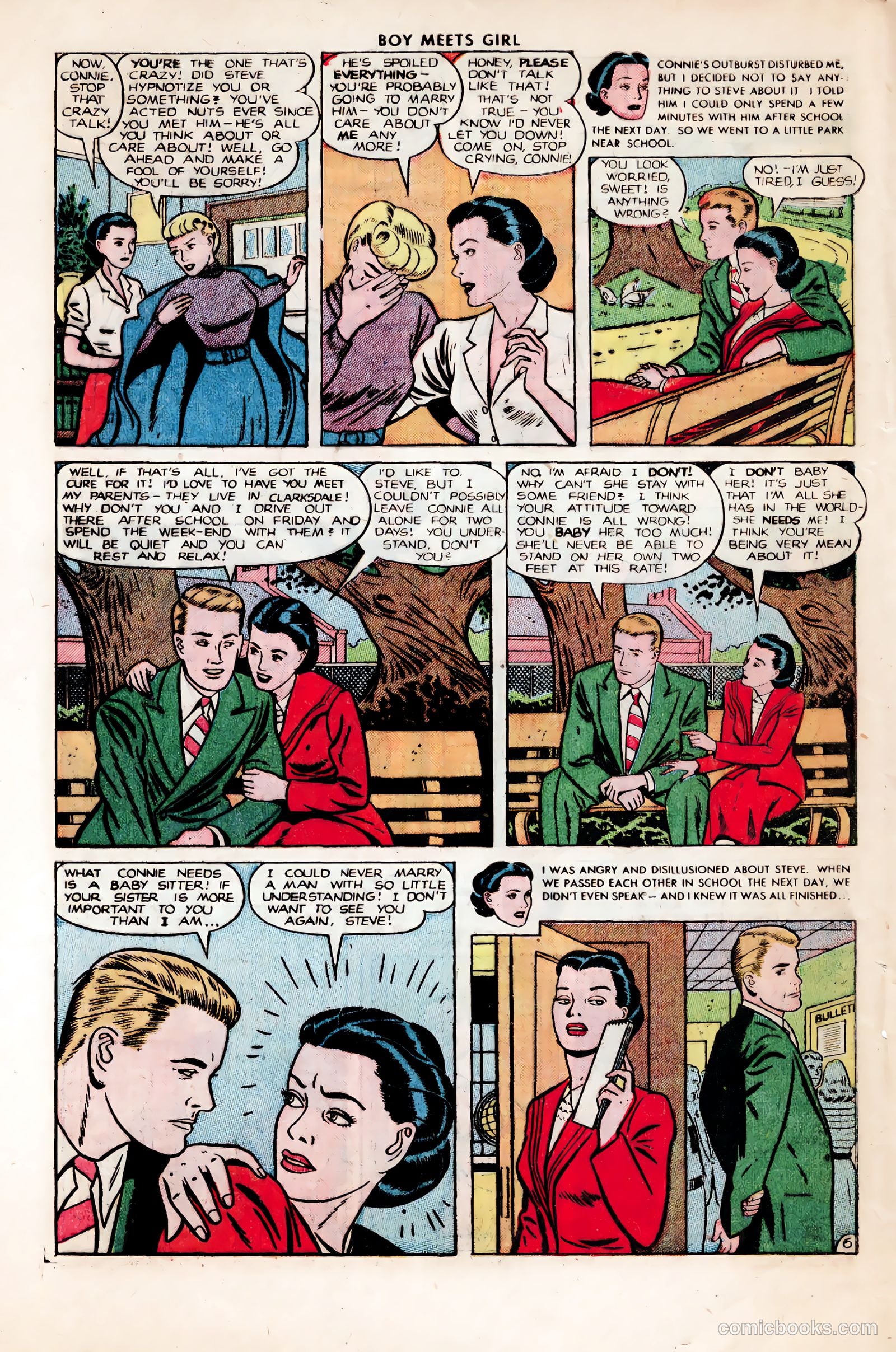 Boy Meets Girl #2 (1950, Lev Gleason Publications, Inc.) — page 43 of 53