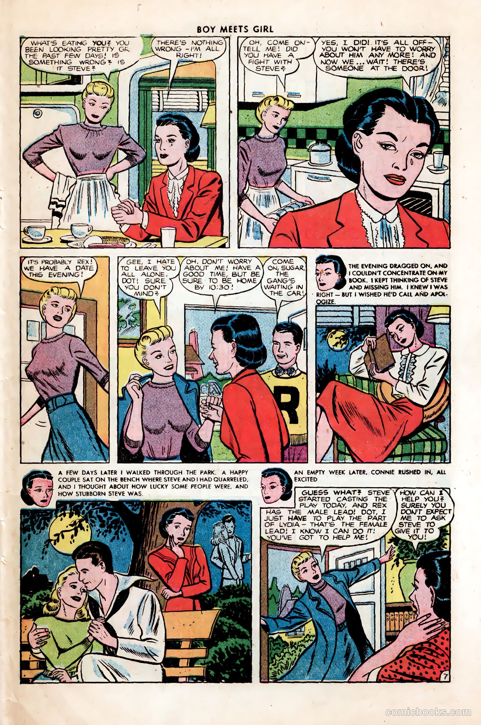Boy Meets Girl #2 (1950, Lev Gleason Publications, Inc.) — page 44 of 53