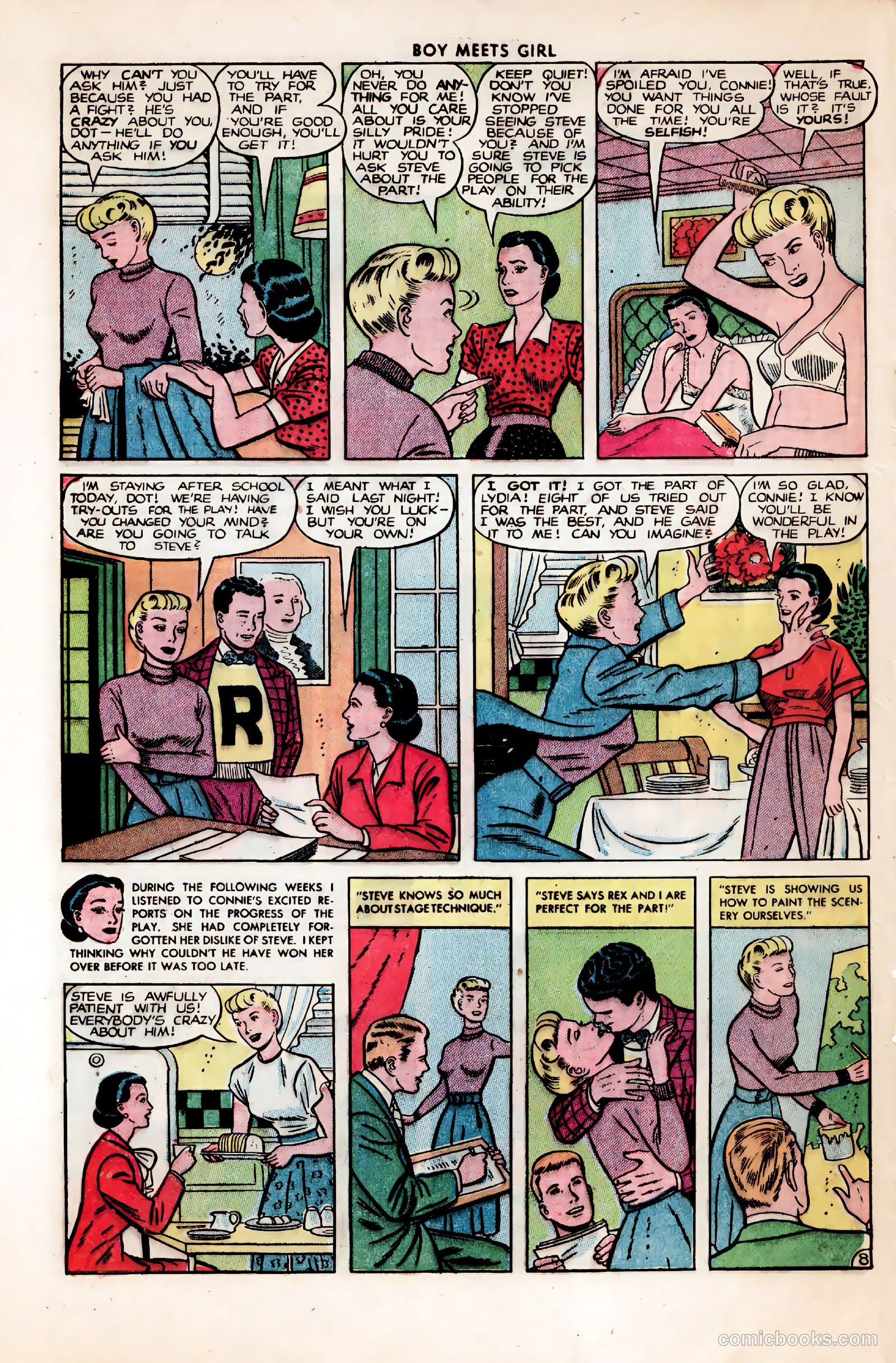 Boy Meets Girl #2 (1950, Lev Gleason Publications, Inc.) — page 45 of 53