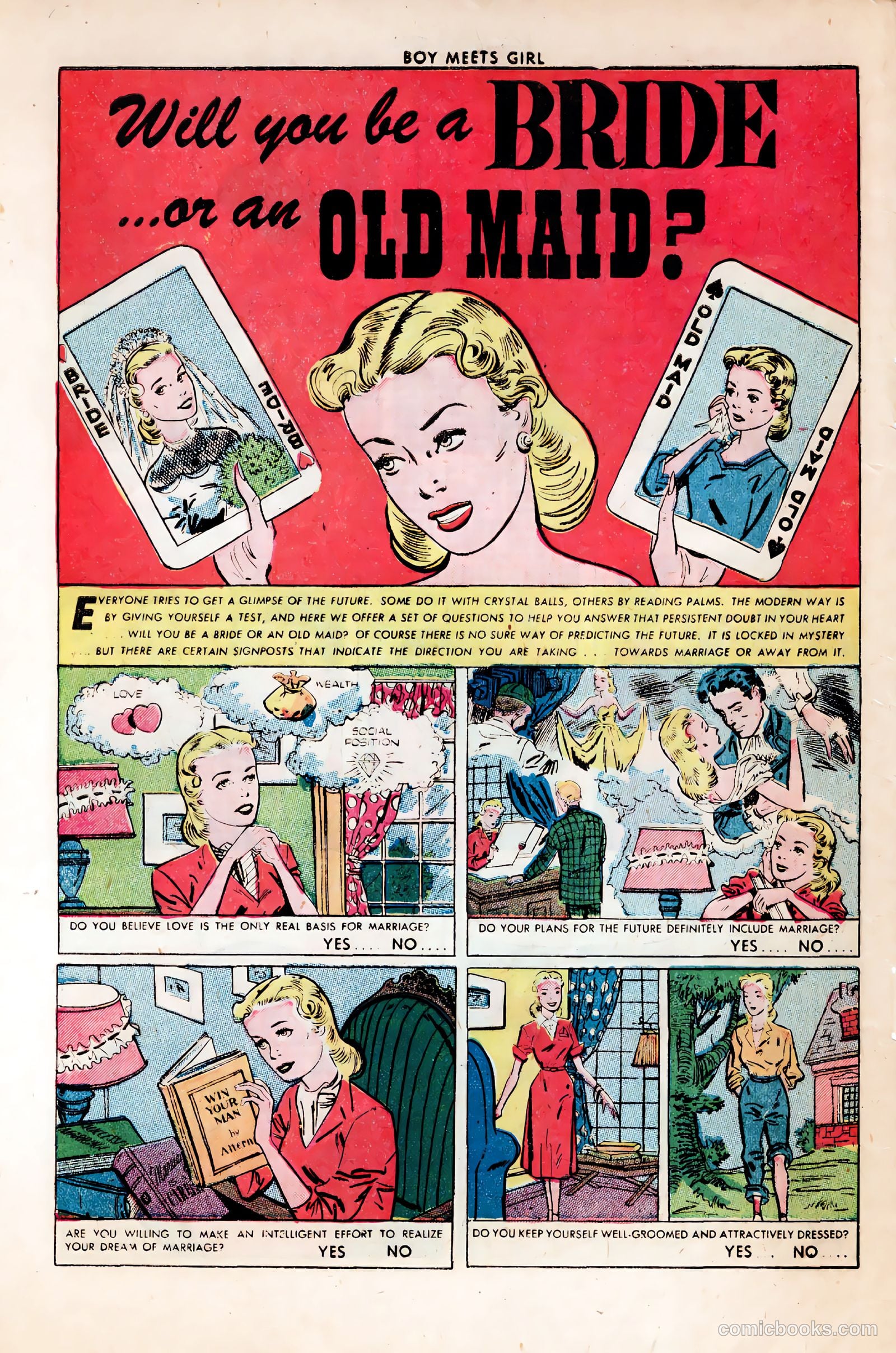 Boy Meets Girl #2 (1950, Lev Gleason Publications, Inc.) — page 47 of 53