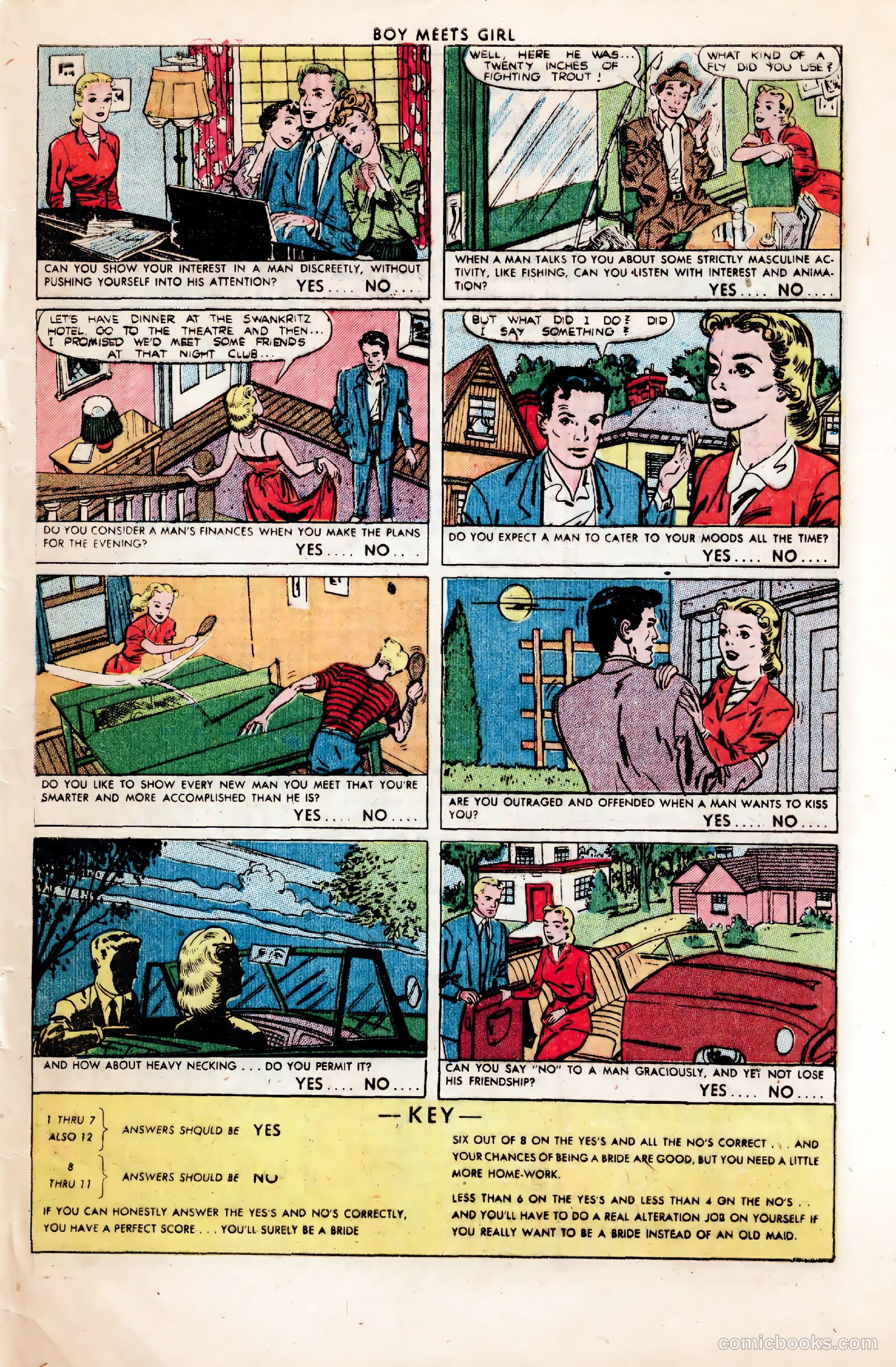 Boy Meets Girl #2 (1950, Lev Gleason Publications, Inc.) — page 48 of 53