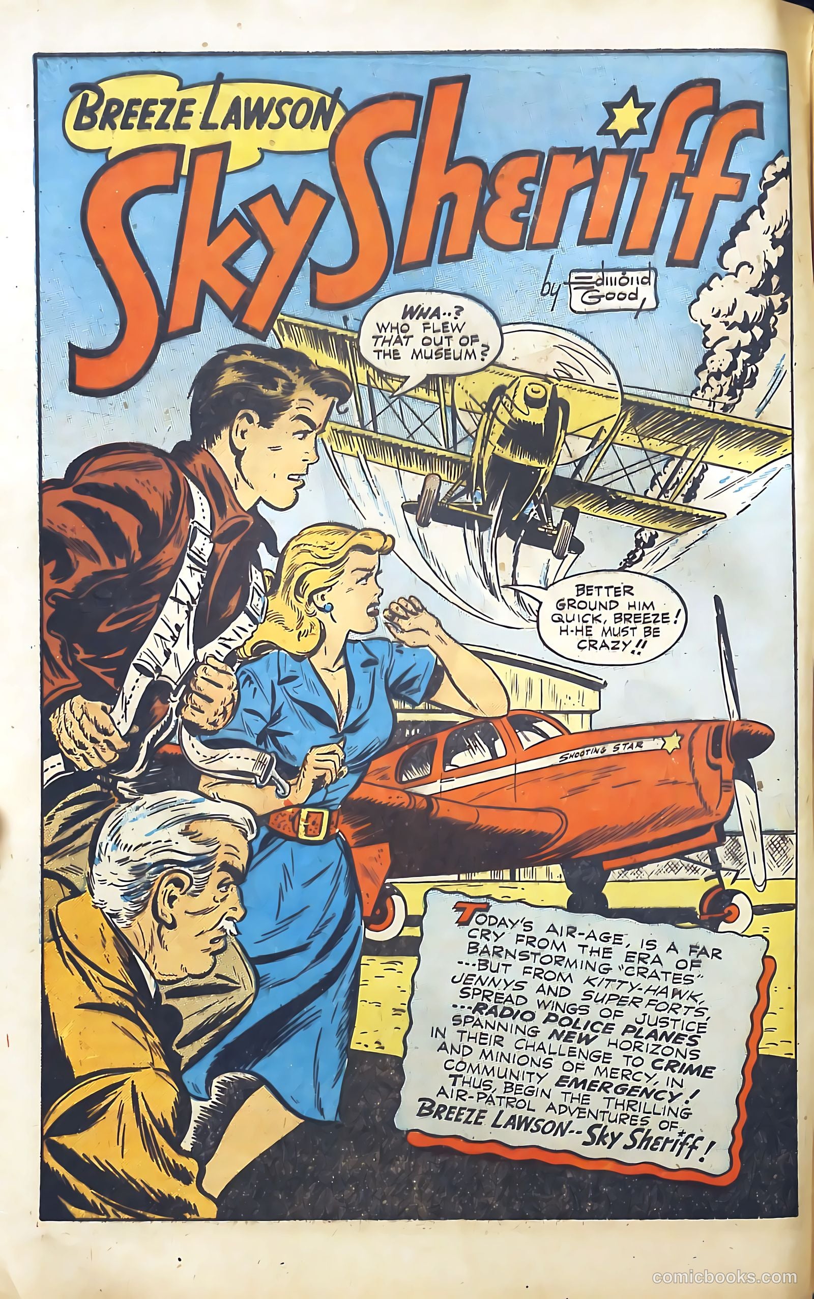 Breeze Lawson, Sky Sheriff #1 (1948) — page 4 of 52